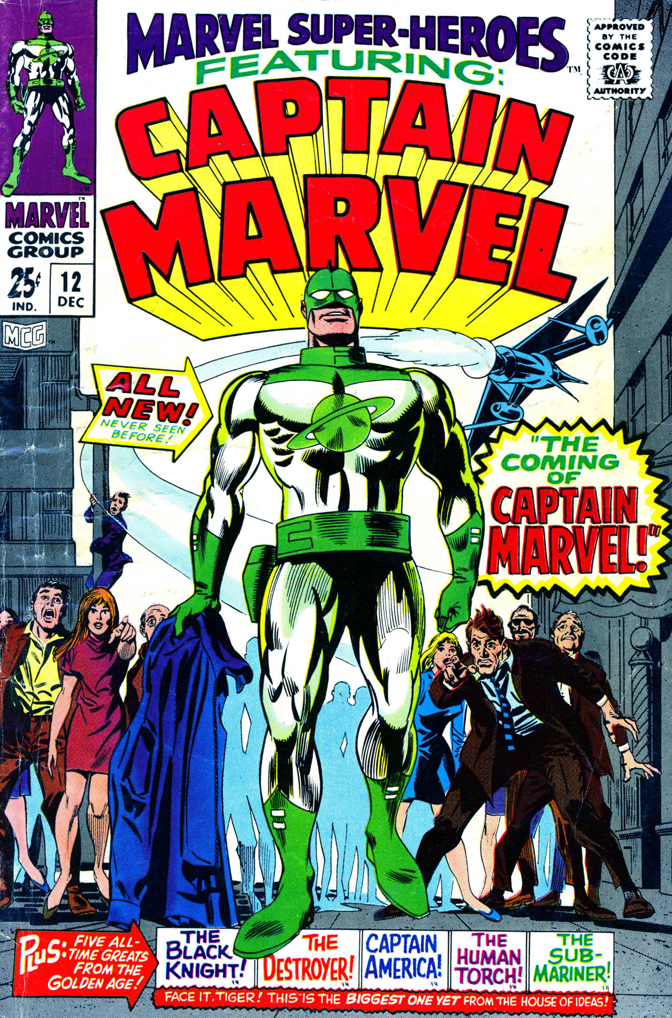 Read online Marvel Super-Heroes comic -  Issue #12 - 1