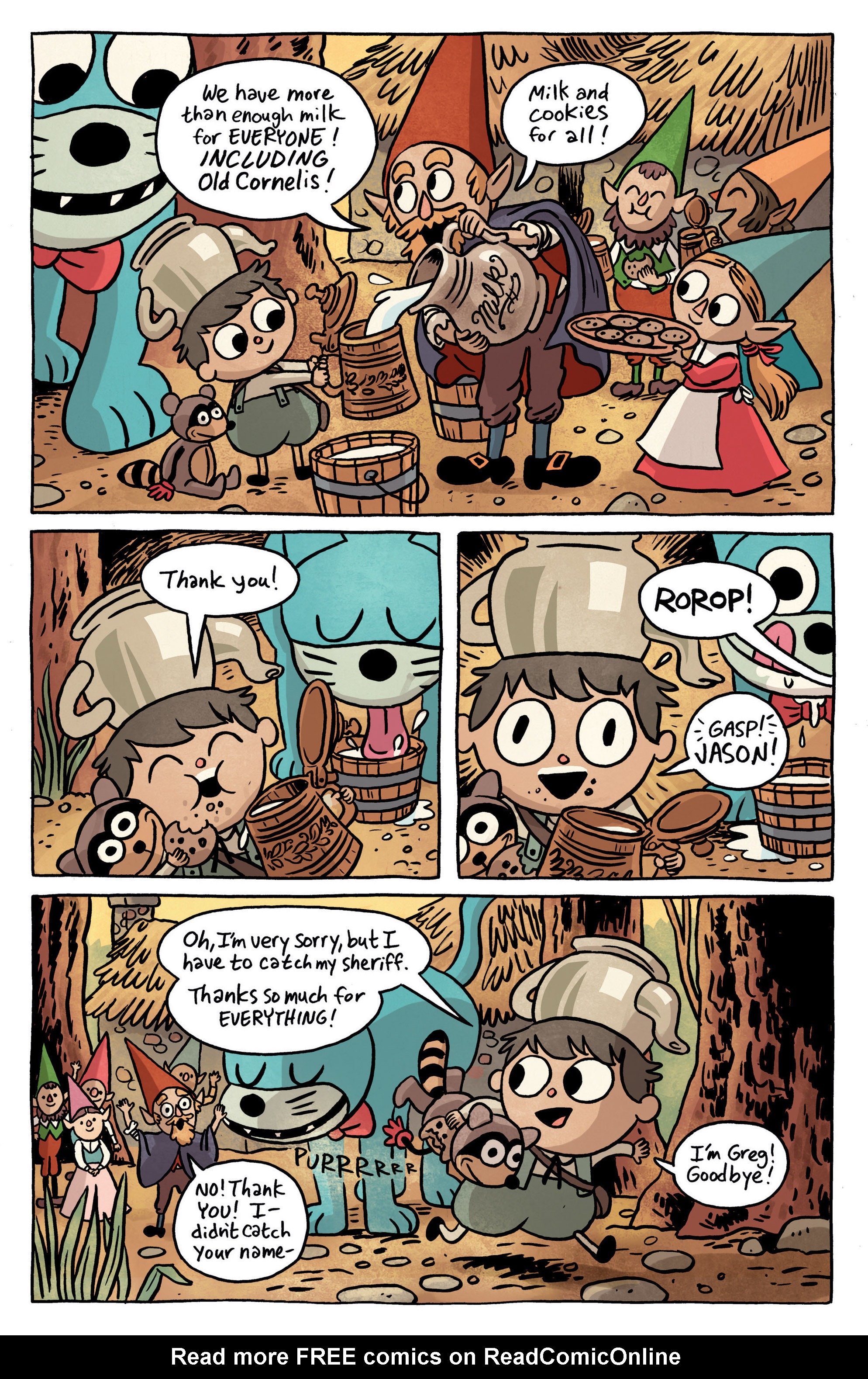 Read online Over the Garden Wall (2016) comic -  Issue #1 - 11