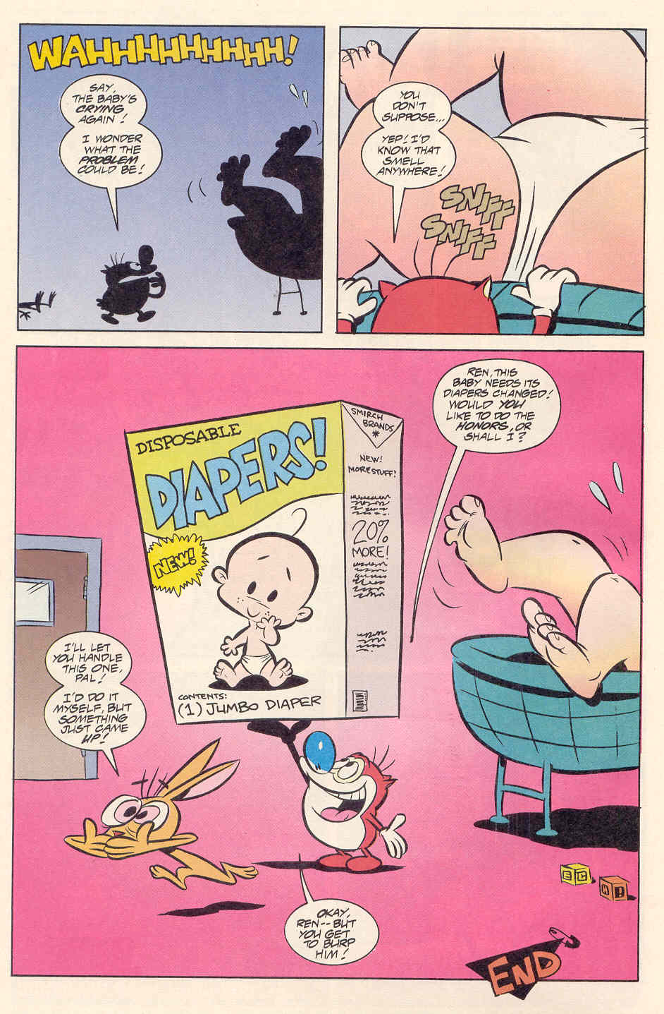 Read online The Ren & Stimpy Show comic -  Issue #20 - 23