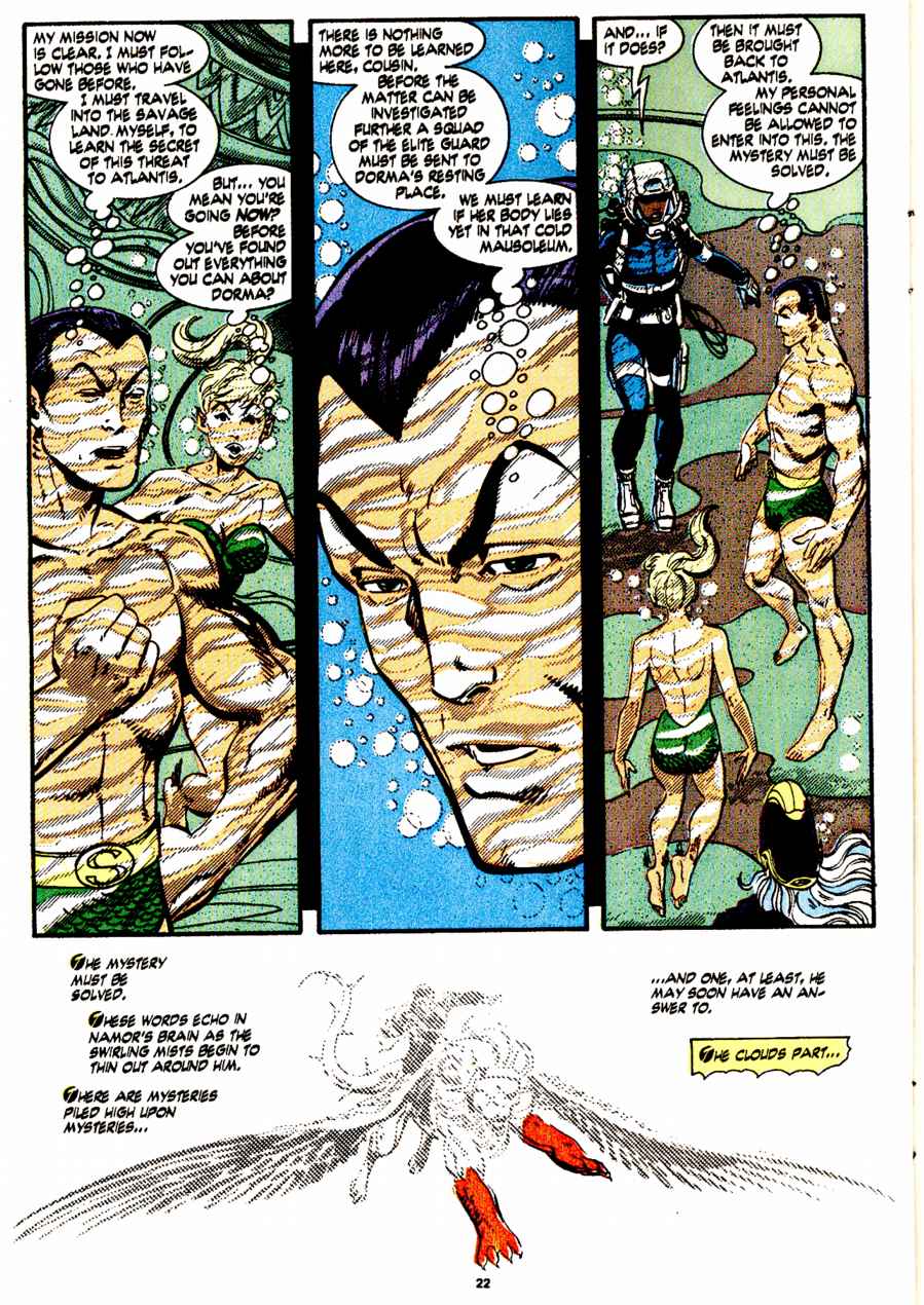 Read online Namor, The Sub-Mariner comic -  Issue #15 - 18