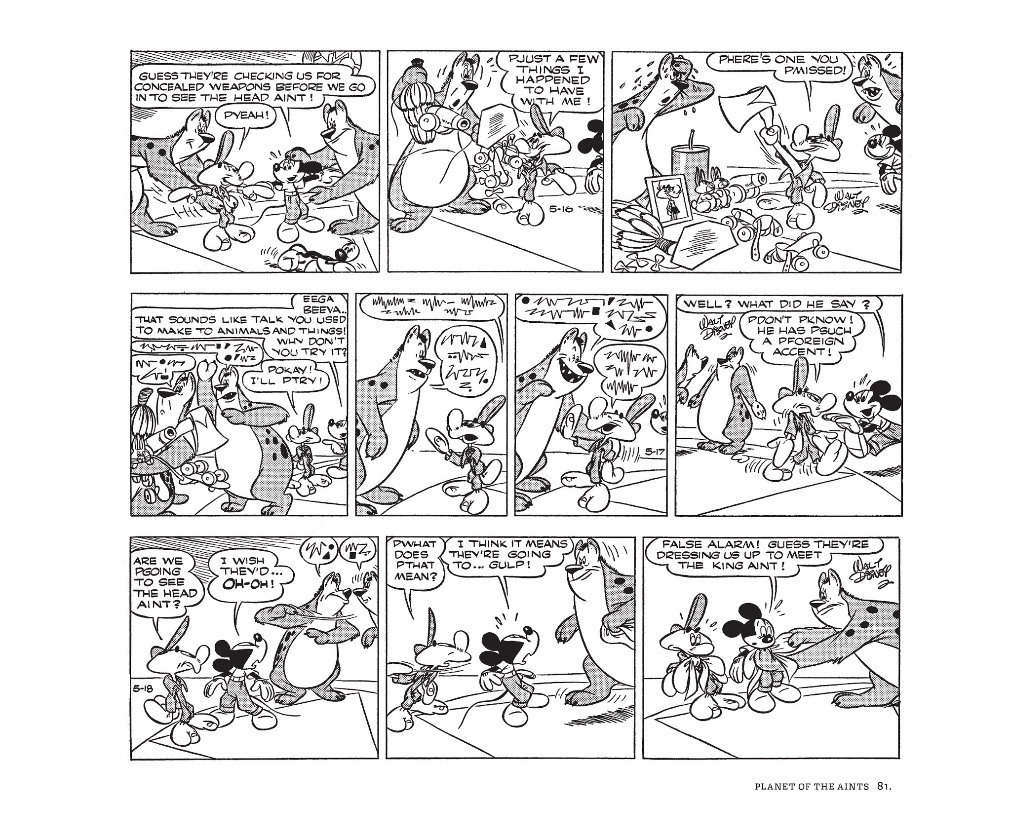 Read online Walt Disney's Mickey Mouse by Floyd Gottfredson comic -  Issue # TPB 10 (Part 1) - 81