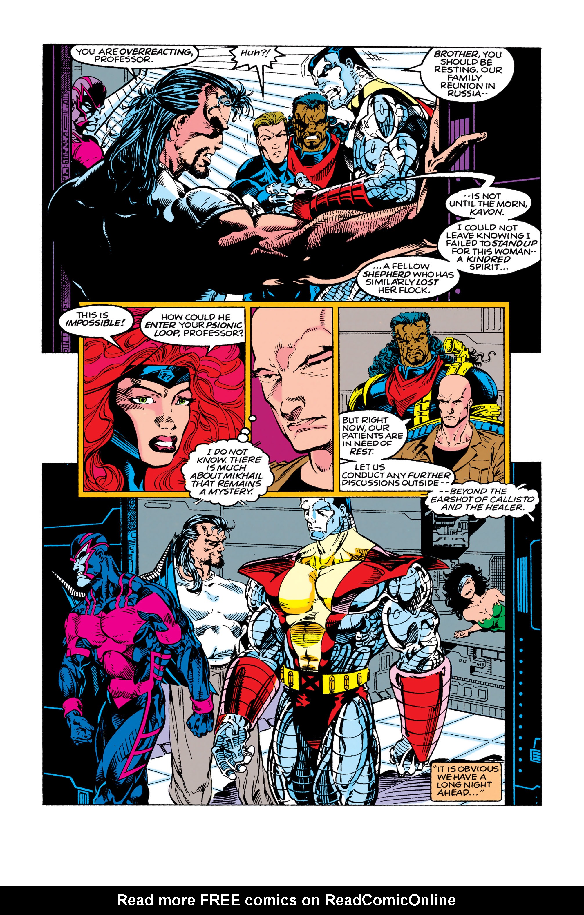 Read online Uncanny X-Men (1963) comic -  Issue #291 - 8