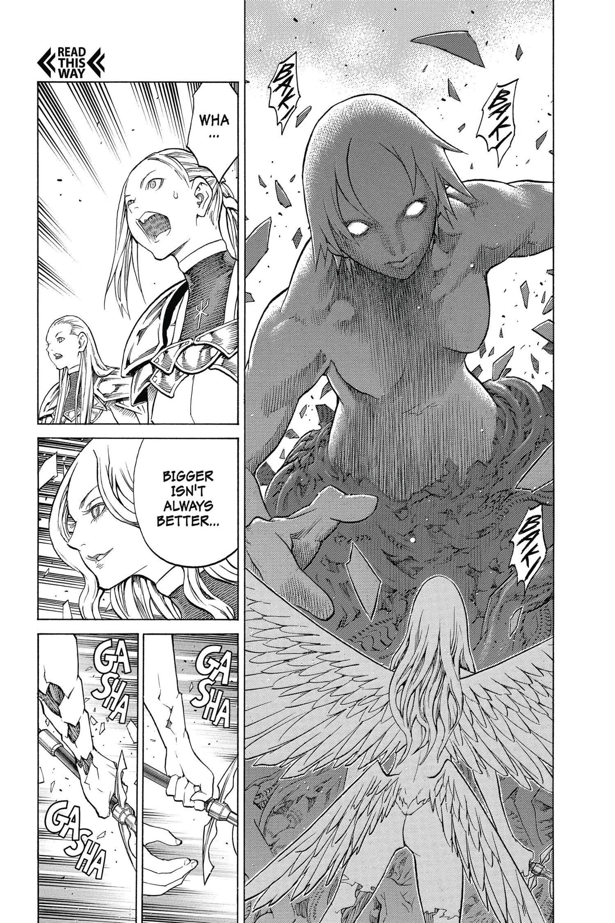 Read online Claymore comic -  Issue #27 - 114