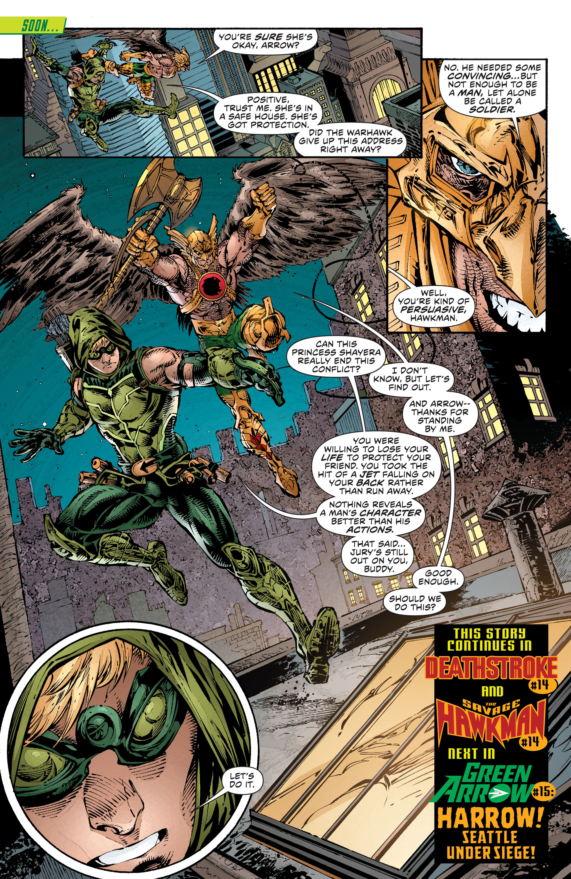 Read online Green Arrow (2011) comic -  Issue #14 - 20