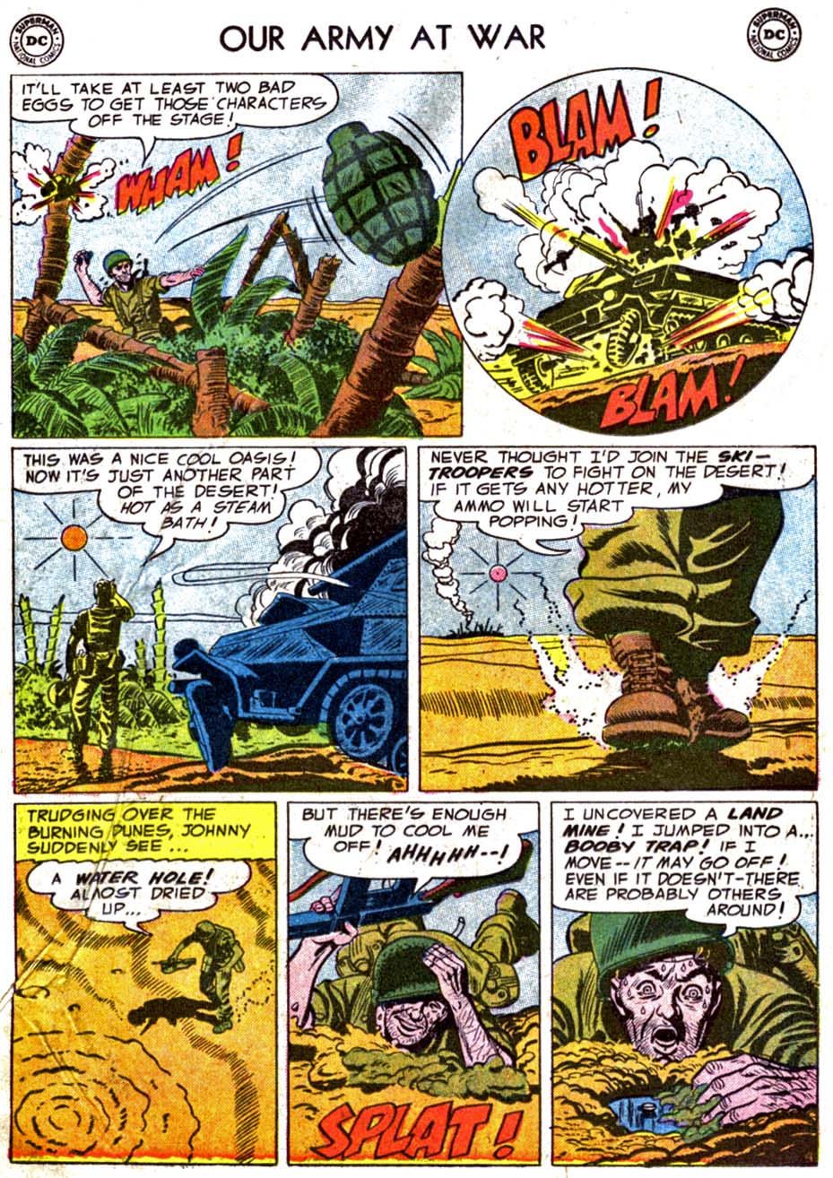 Read online Our Army at War (1952) comic -  Issue #36 - 15