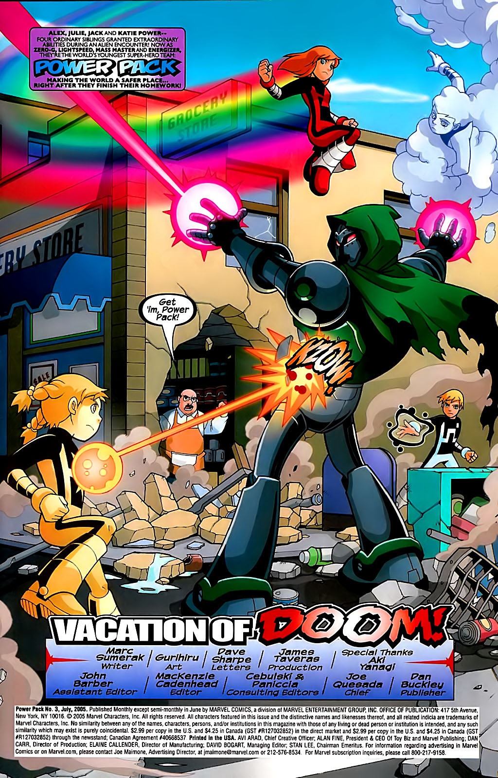 Read online Power Pack (2005) comic -  Issue #3 - 2