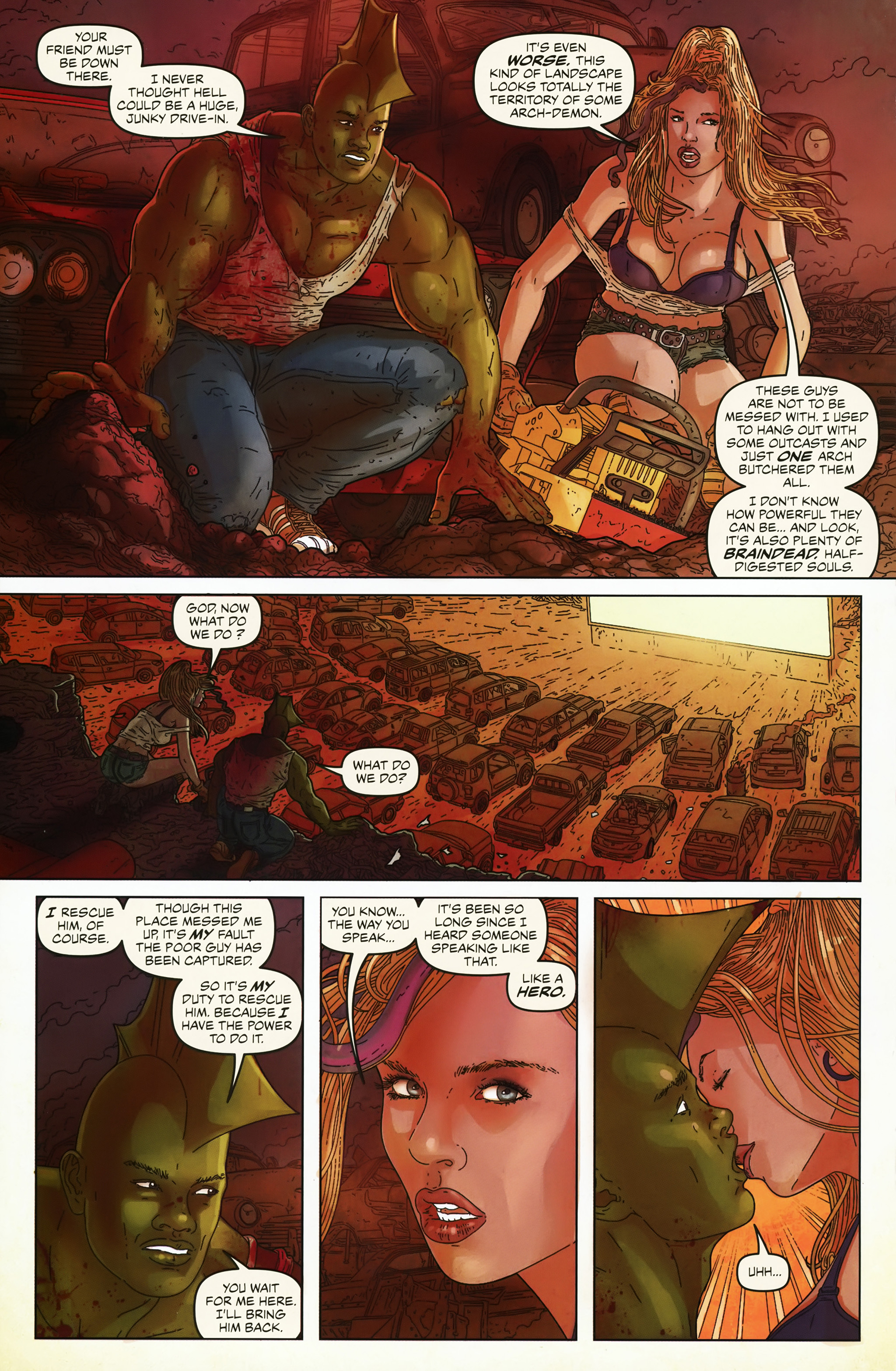Read online Nancy In Hell: A Dragon in Hell comic -  Issue # Full - 18