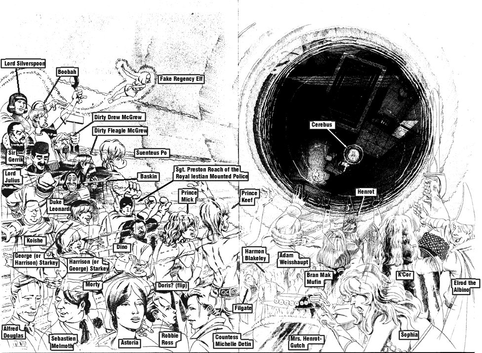 Read online Cerebus comic -  Issue #300 - 42