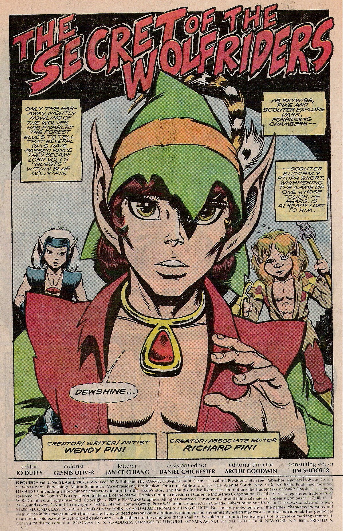 Read online ElfQuest comic -  Issue #21 - 2