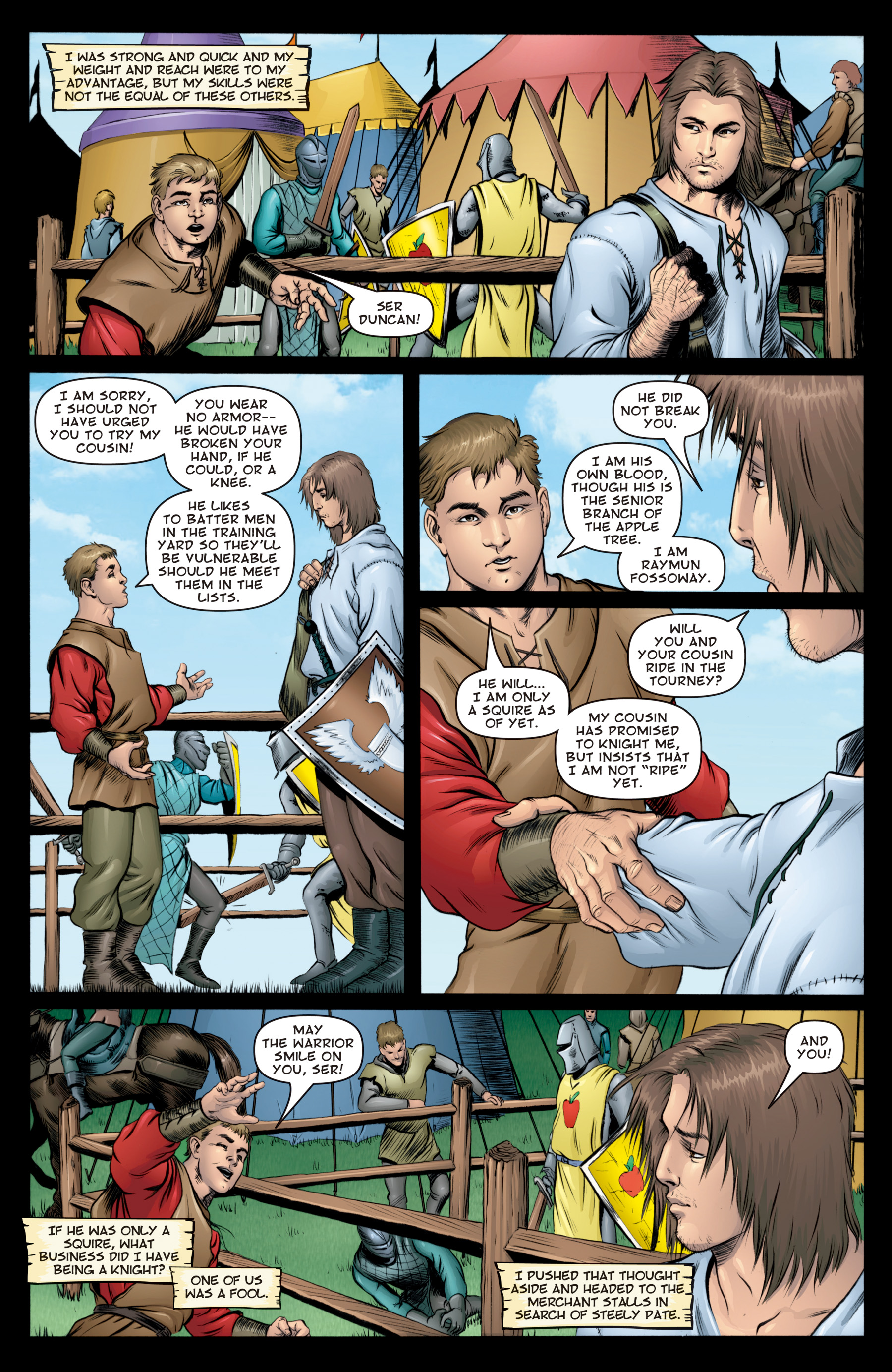 Read online The Hedge Knight: The Graphic Novel comic -  Issue # Full - 48