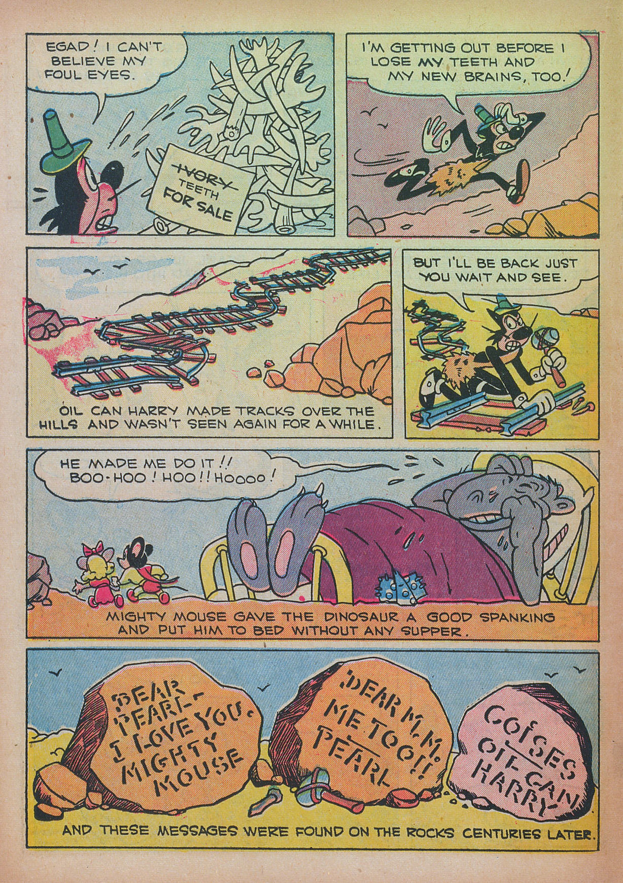 Read online Paul Terry's Mighty Mouse Comics comic -  Issue #26 - 18