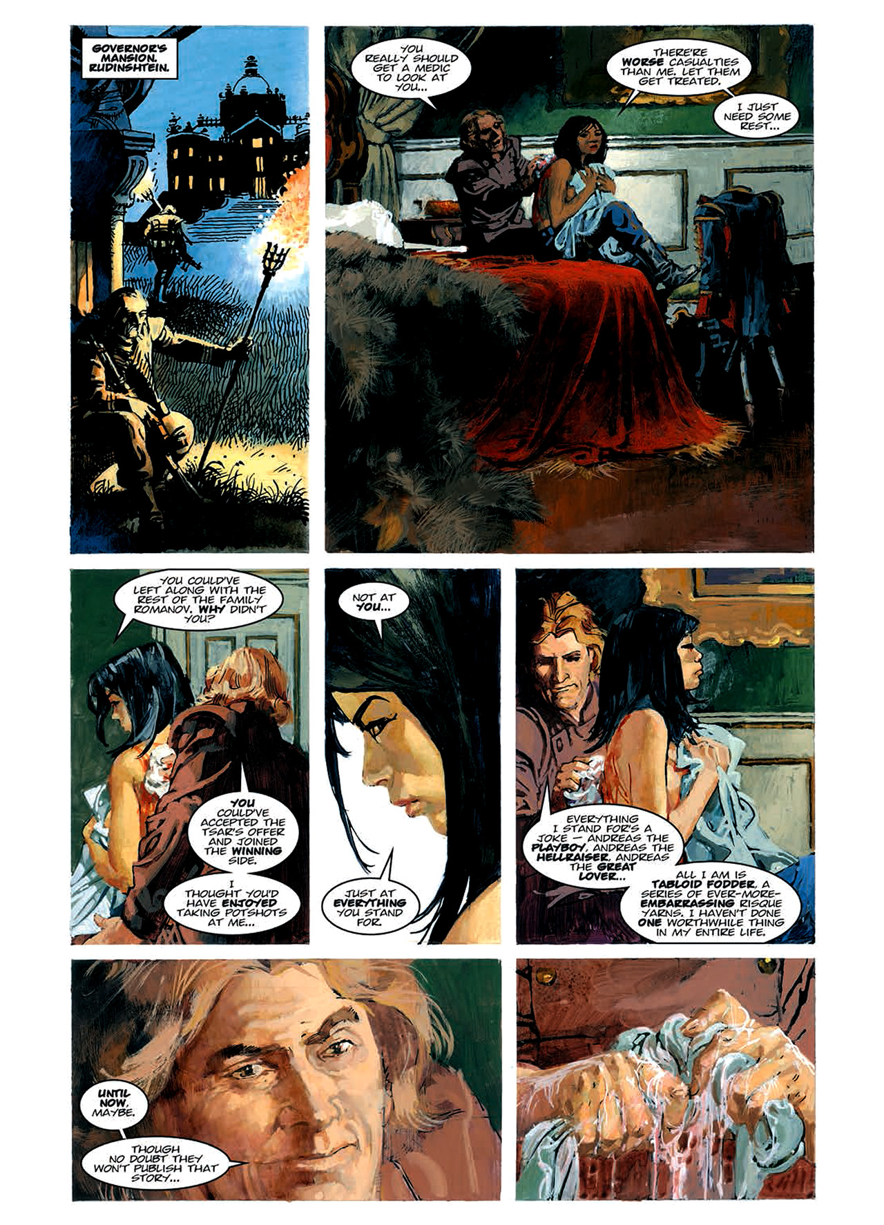 Read online Nikolai Dante comic -  Issue # TPB 5 - 94