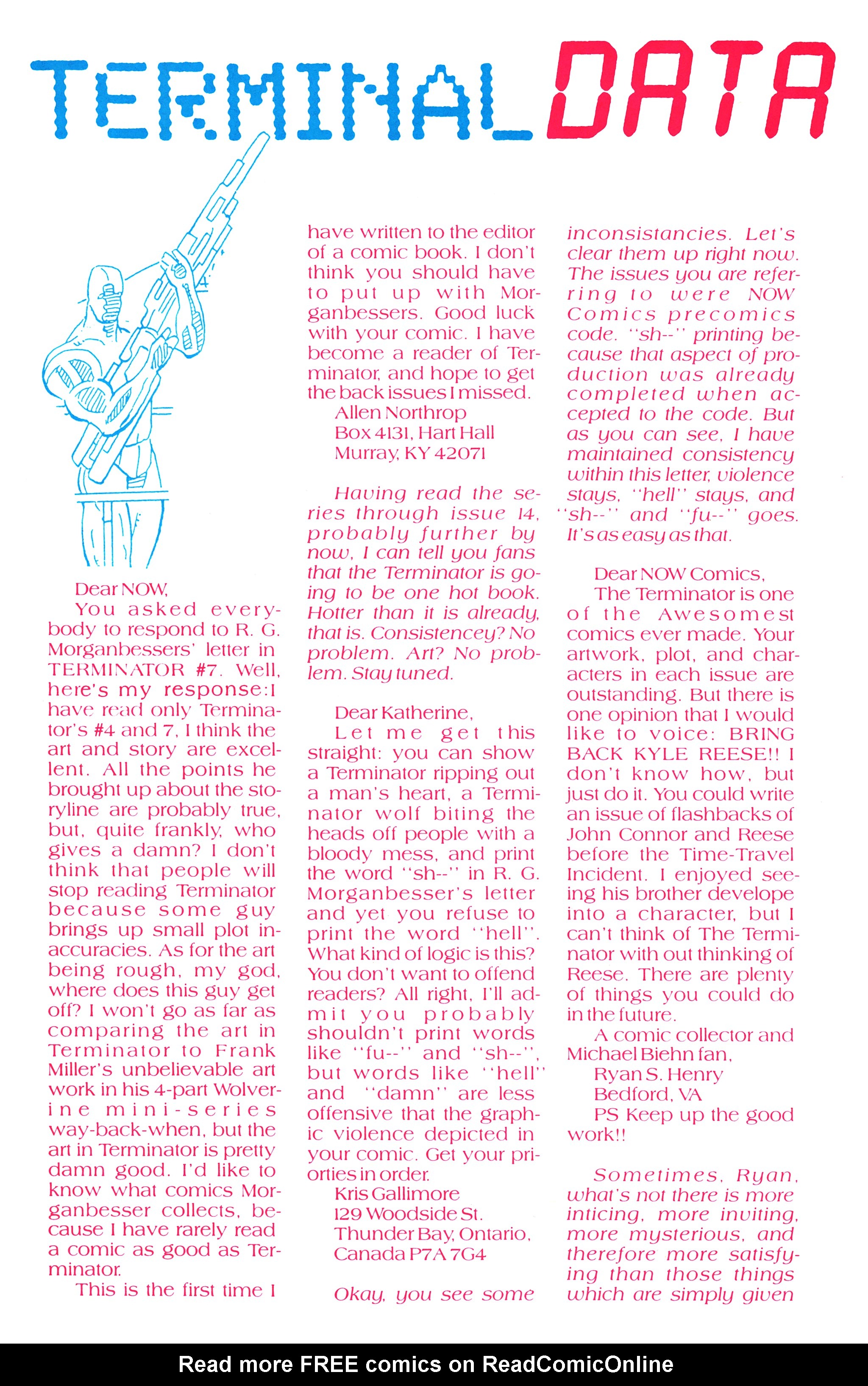 Read online The Terminator (1988) comic -  Issue #10 - 32