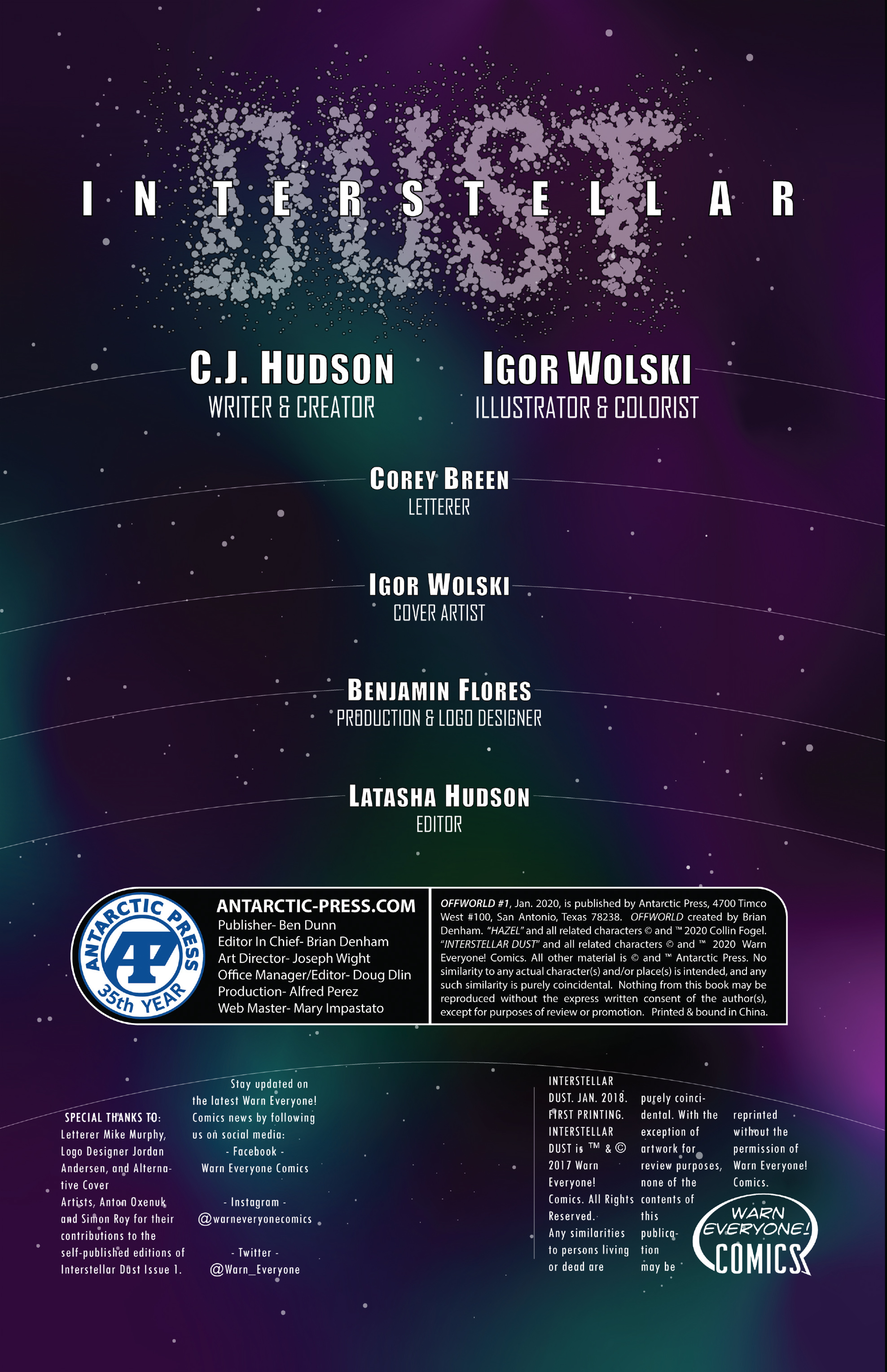 Read online Offworld comic -  Issue #1 - 2