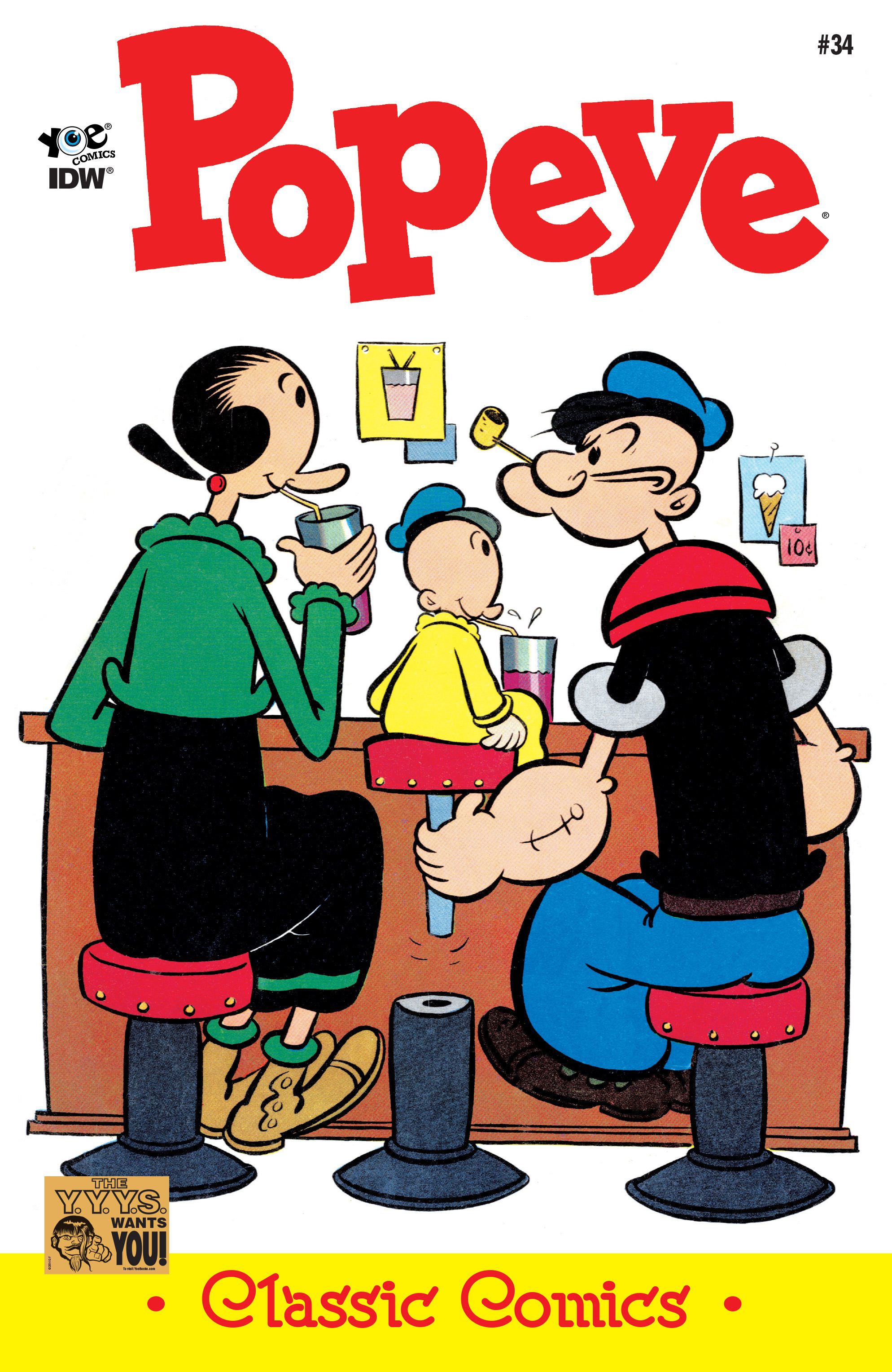 Read online Classic Popeye comic -  Issue #34 - 1