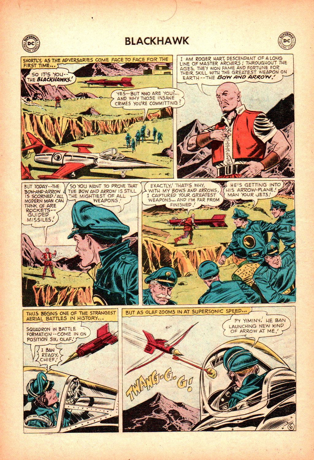 Read online Blackhawk (1957) comic -  Issue #128 - 8
