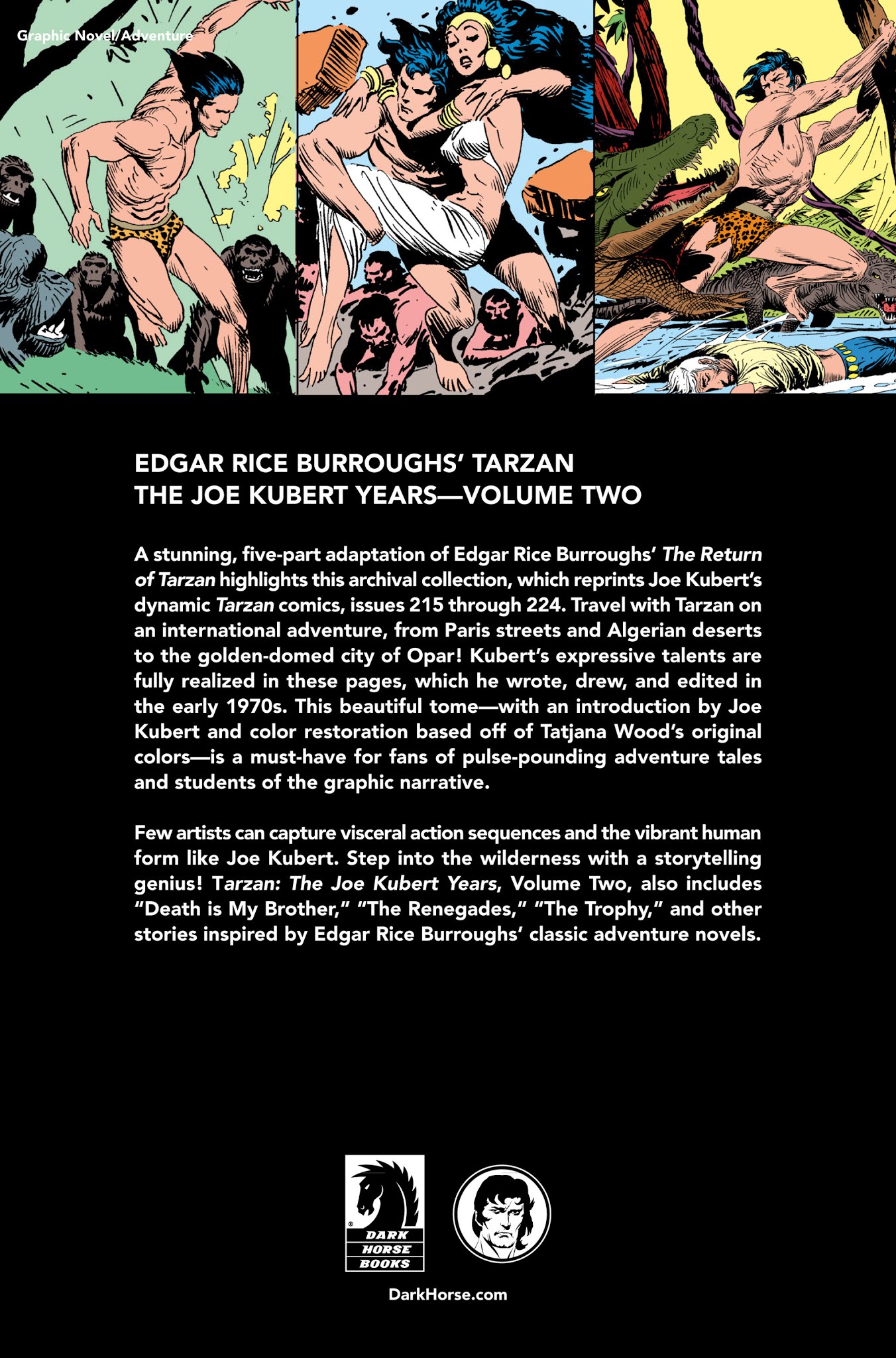 Read online Edgar Rice Burroughs' Tarzan The Joe Kubert Years comic -  Issue # TPB 2 (Part 2) - 102
