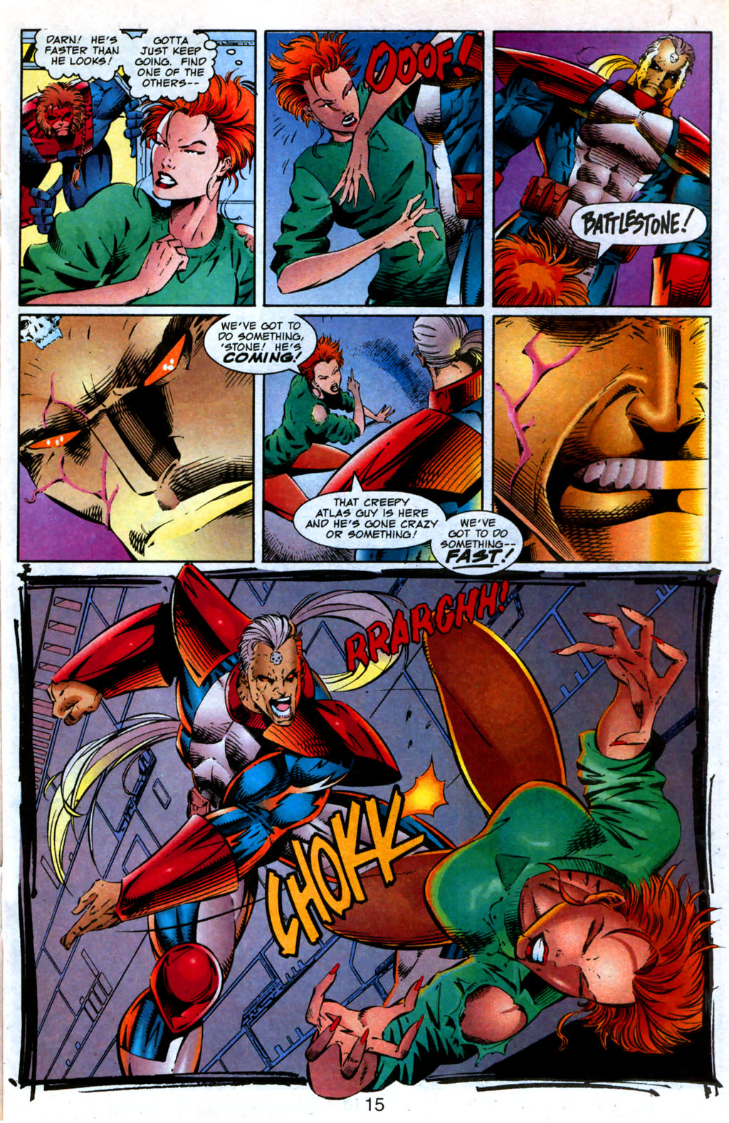 Read online Brigade (1993) comic -  Issue #10 - 19