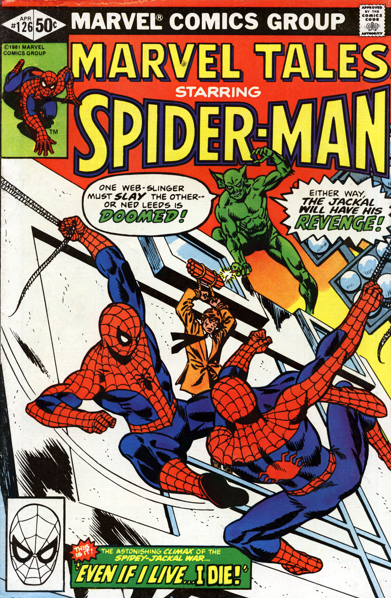 Read online Marvel Tales (1964) comic -  Issue #126 - 1