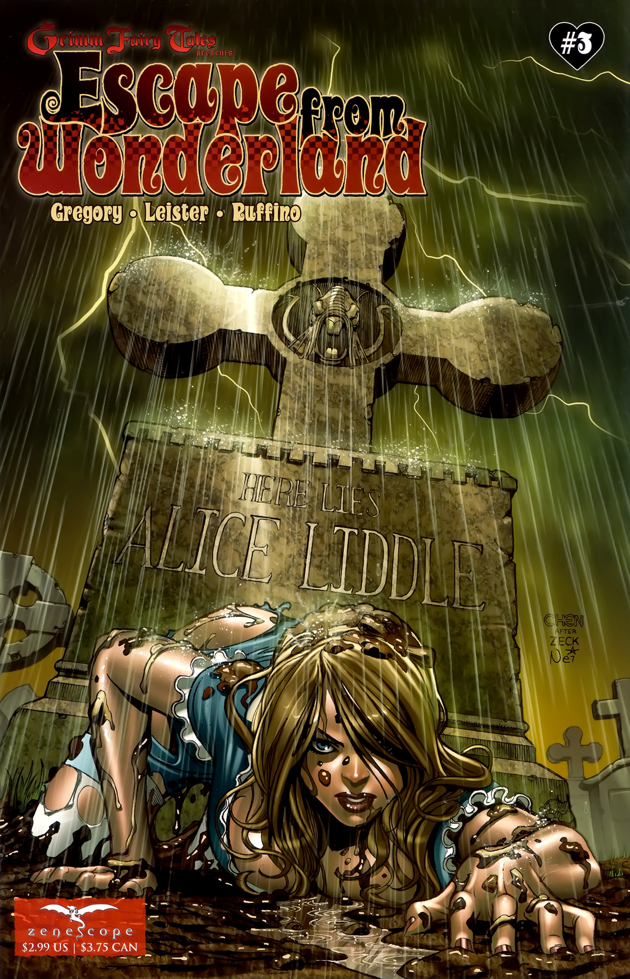 Read online Grimm Fairy Tales: Escape From Wonderland comic -  Issue #3 - 1