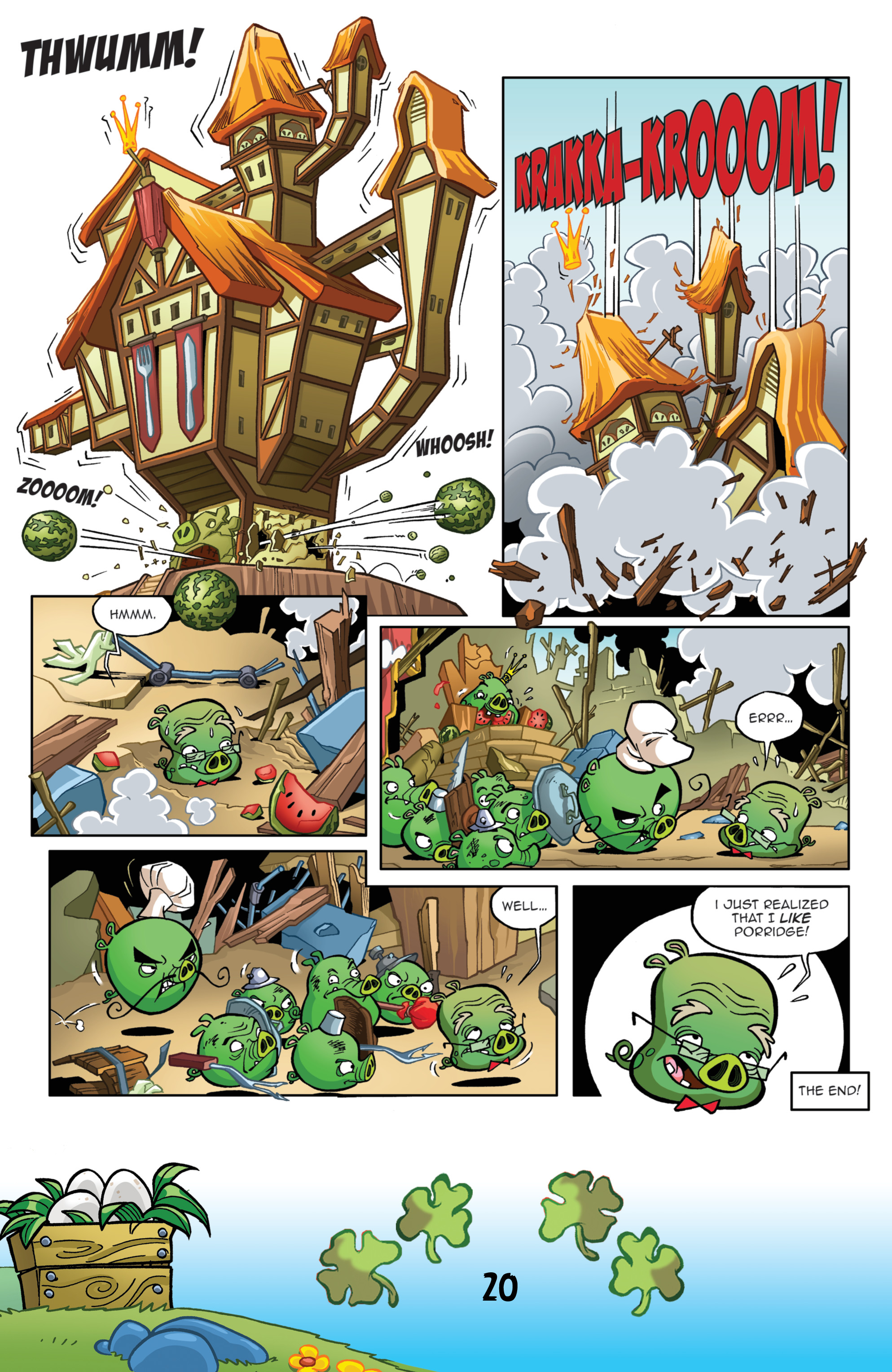 Read online Angry Birds Comics (2016) comic -  Issue #3 - 22