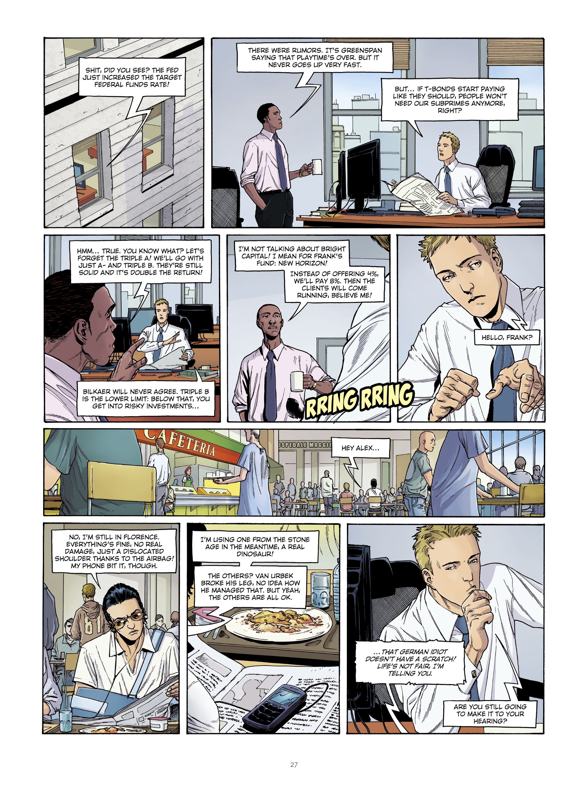 Read online Hedge Fund comic -  Issue #2 - 27