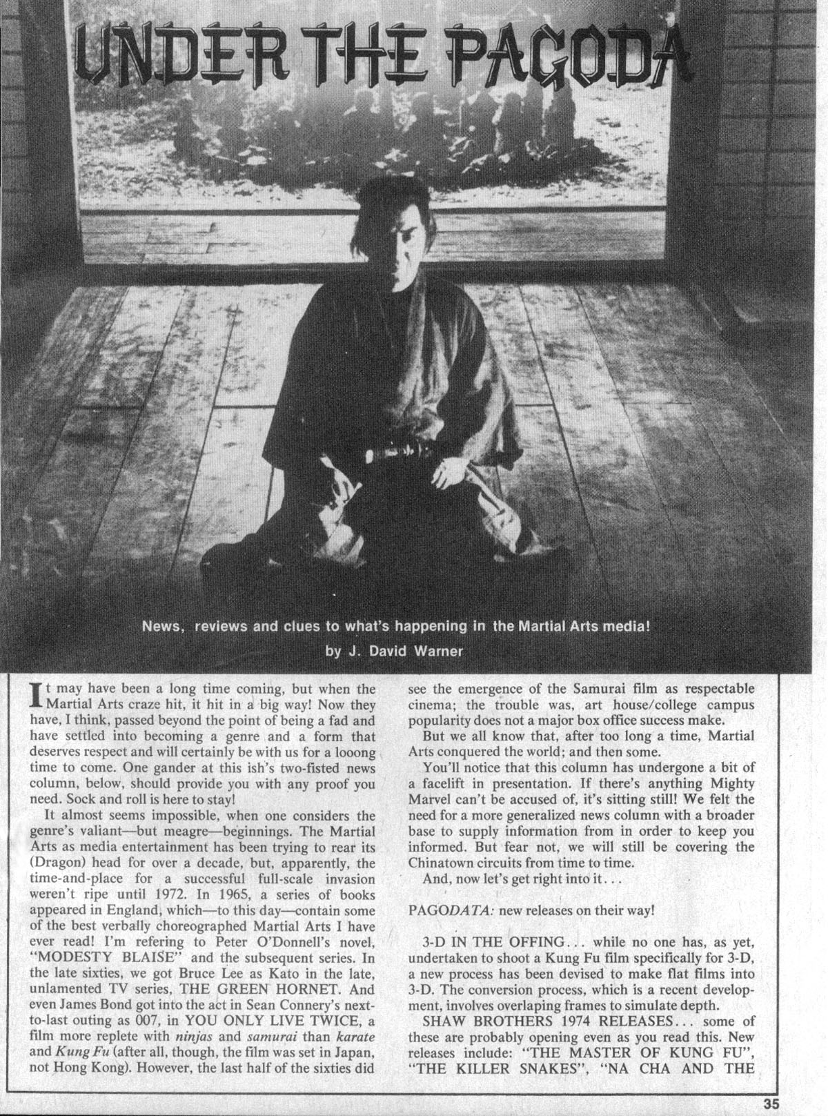 Read online The Deadly Hands of Kung Fu comic -  Issue # _Special - 33