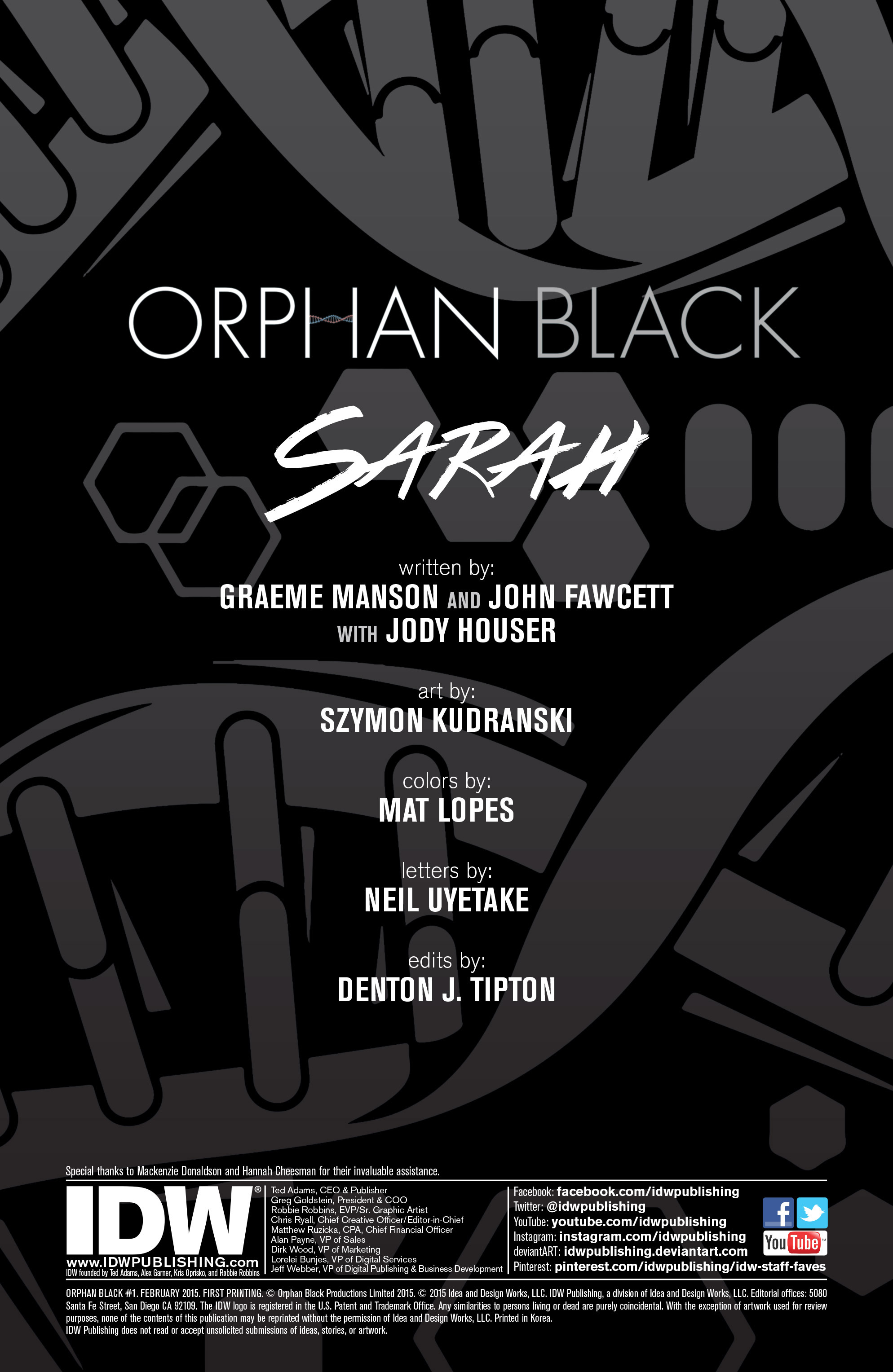 Read online Orphan Black: Deviations comic -  Issue #2 - 26