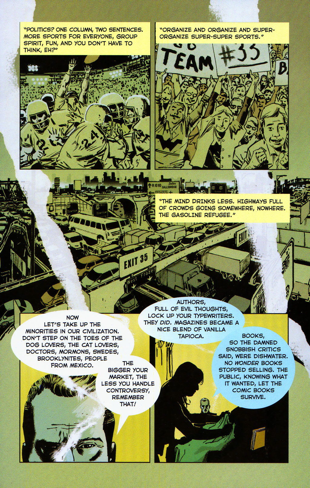 Read online Ray Bradbury's Fahrenheit 451: The Authorized Adaptation comic -  Issue # TPB - 57