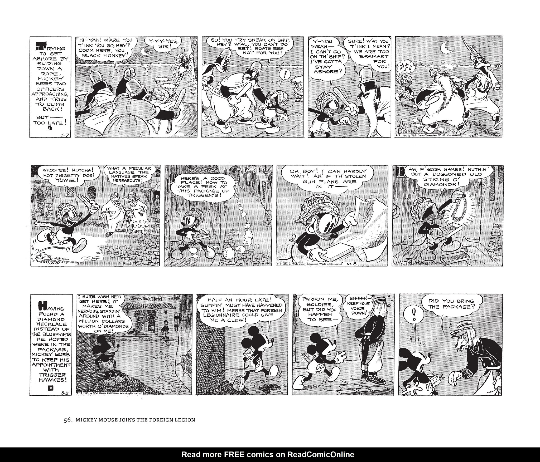 Read online Walt Disney's Mickey Mouse by Floyd Gottfredson comic -  Issue # TPB 4 (Part 1) - 56