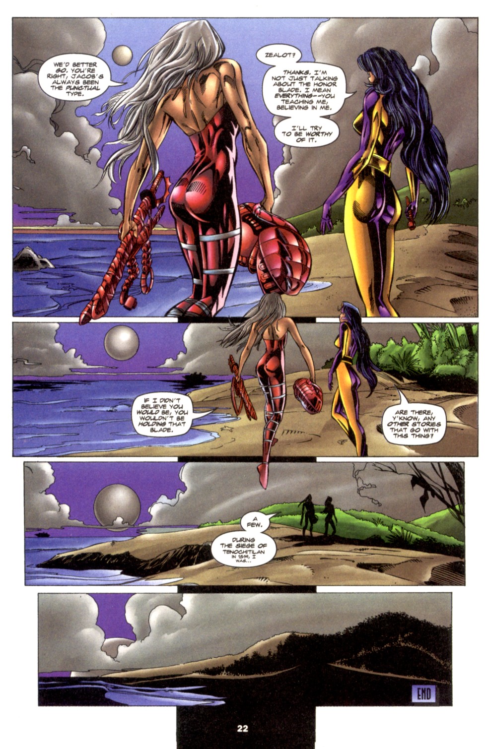 Read online Zealot comic -  Issue #3 - 22