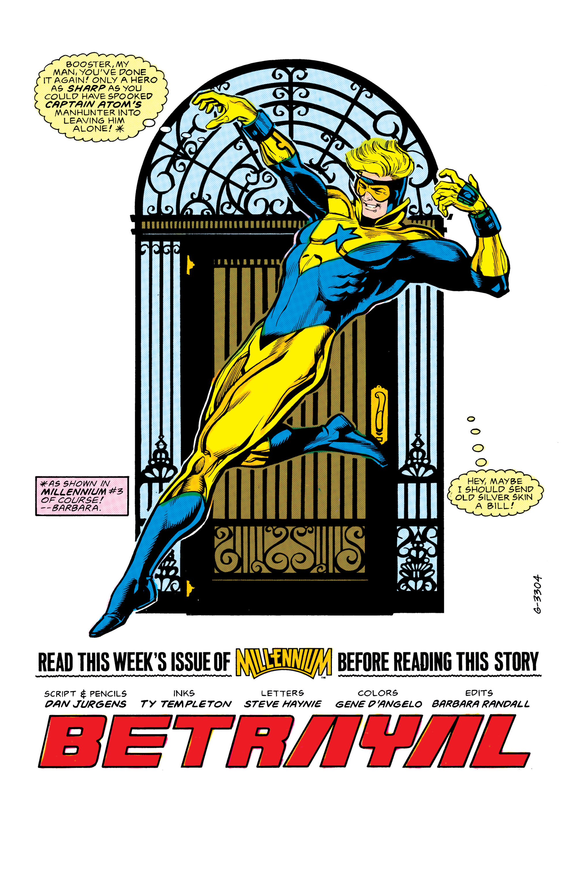 Read online Booster Gold (1986) comic -  Issue #24 - 2