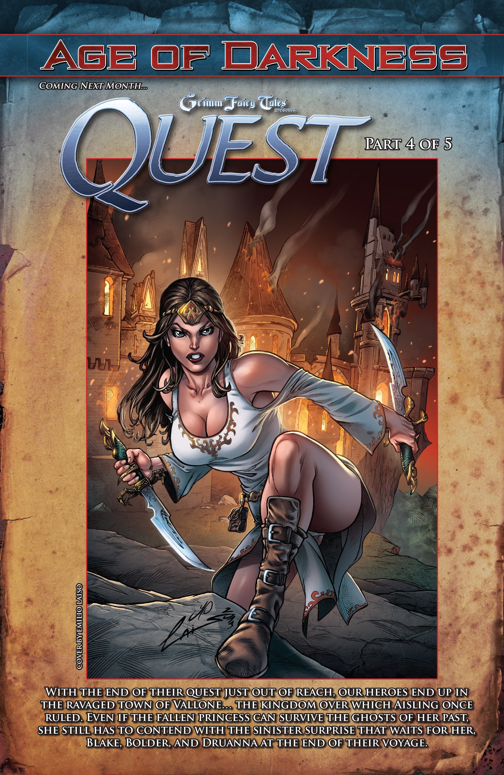 Read online Grimm Fairy Tales presents Quest comic -  Issue #3 - 25