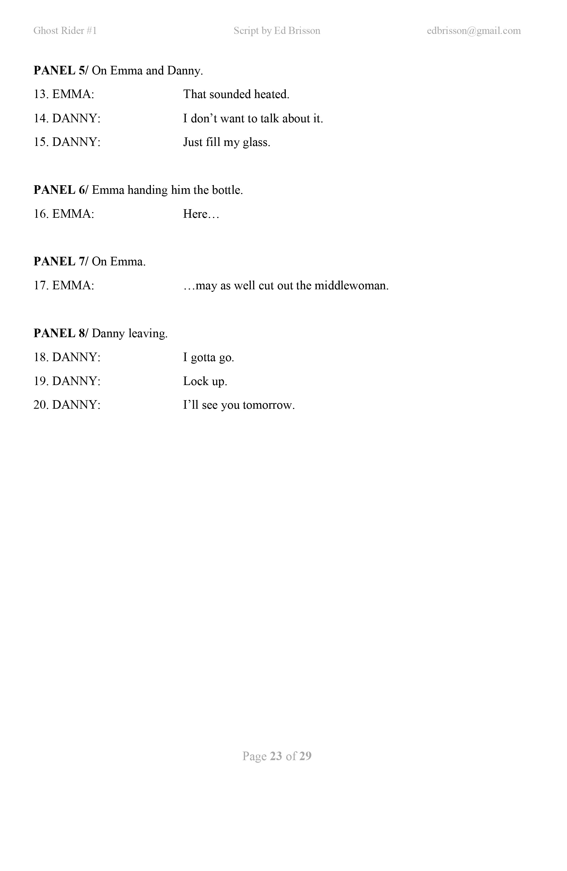 Read online Ghost Rider (2019) comic -  Issue # _Director's Cut - 66