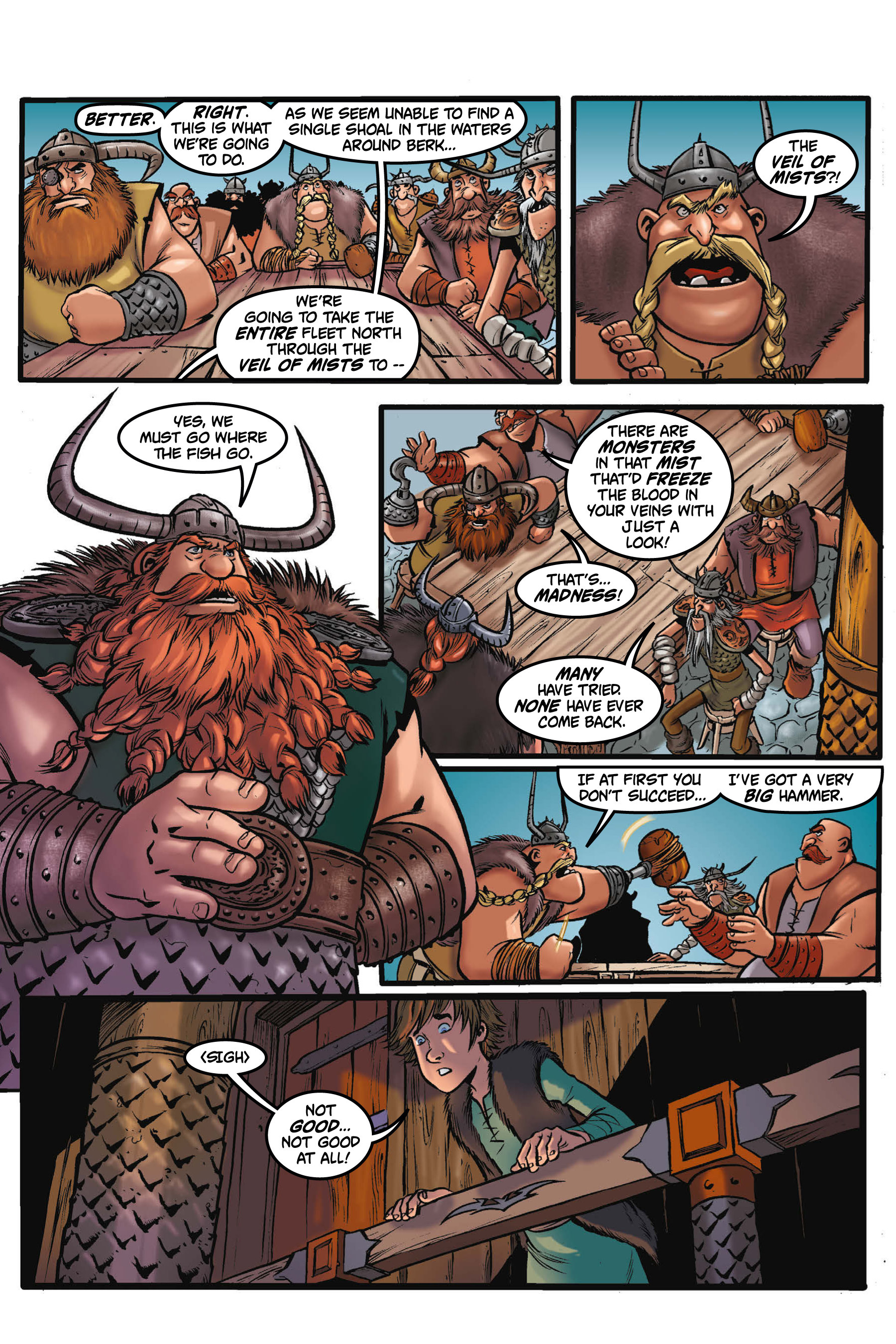 Read online DreamWorks Dragons: Riders of Berk comic -  Issue #2 - 10