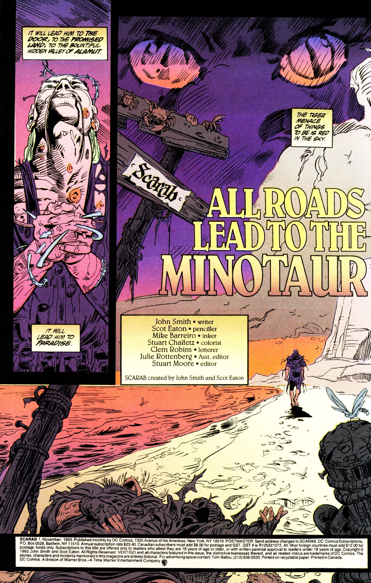 Read online Scarab comic -  Issue #1 - 4