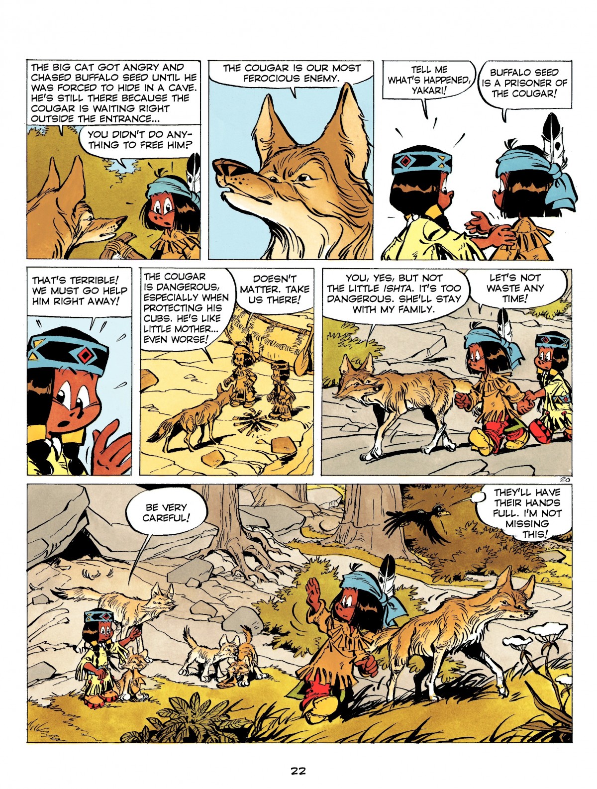 Read online Yakari comic -  Issue #9 - 22