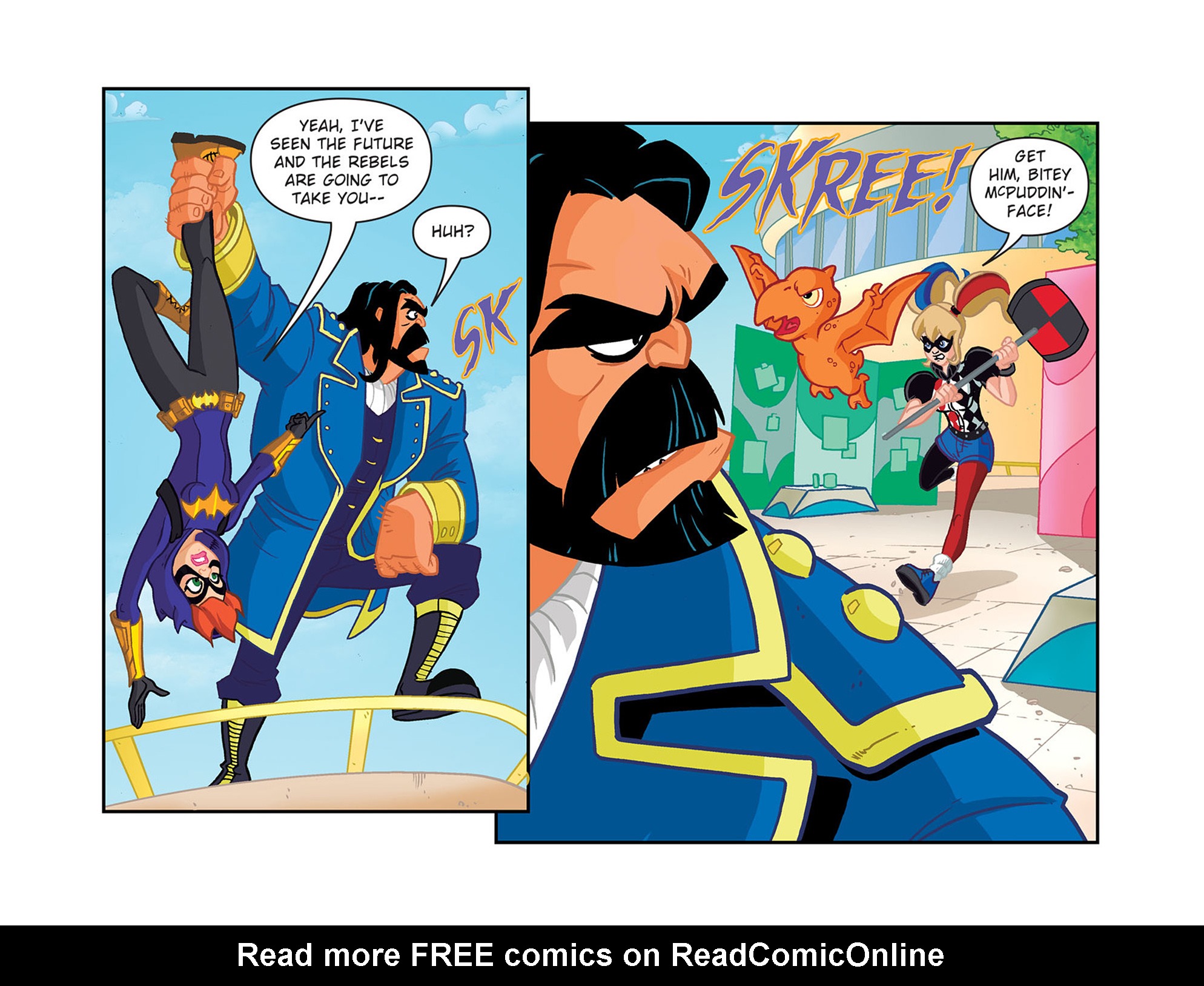 Read online DC Super Hero Girls: Past Times at Super Hero High comic -  Issue #10 - 12