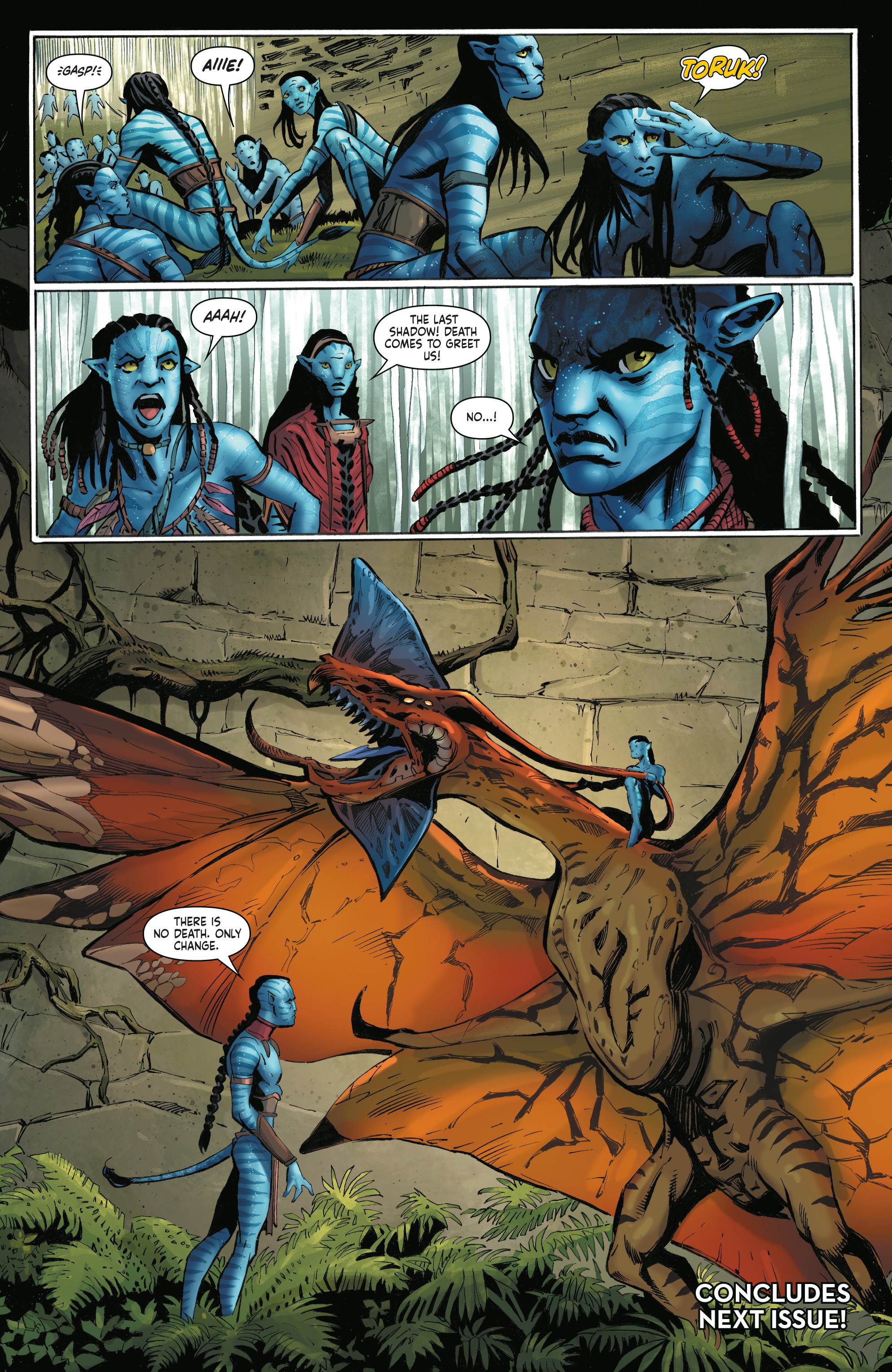 Read online Avatar: Tsu'tey's Path comic -  Issue #5 - 22