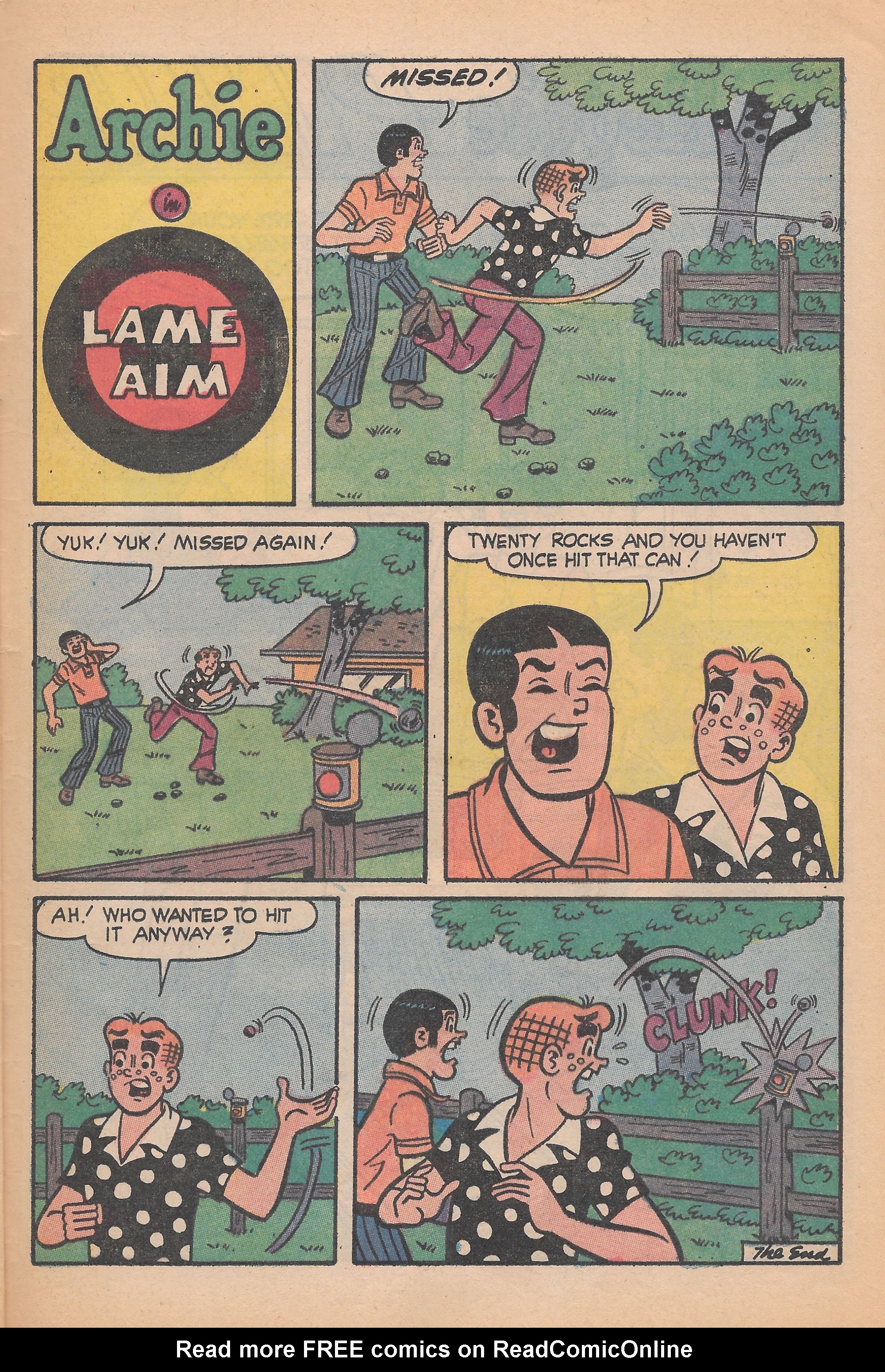 Read online Archie's Joke Book Magazine comic -  Issue #163 - 33