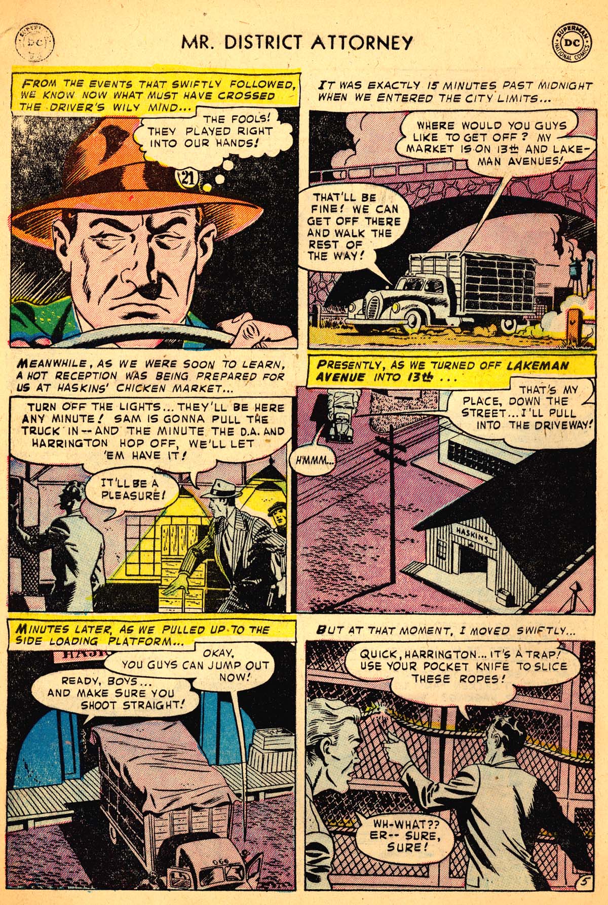 Read online Mr. District Attorney comic -  Issue #30 - 32