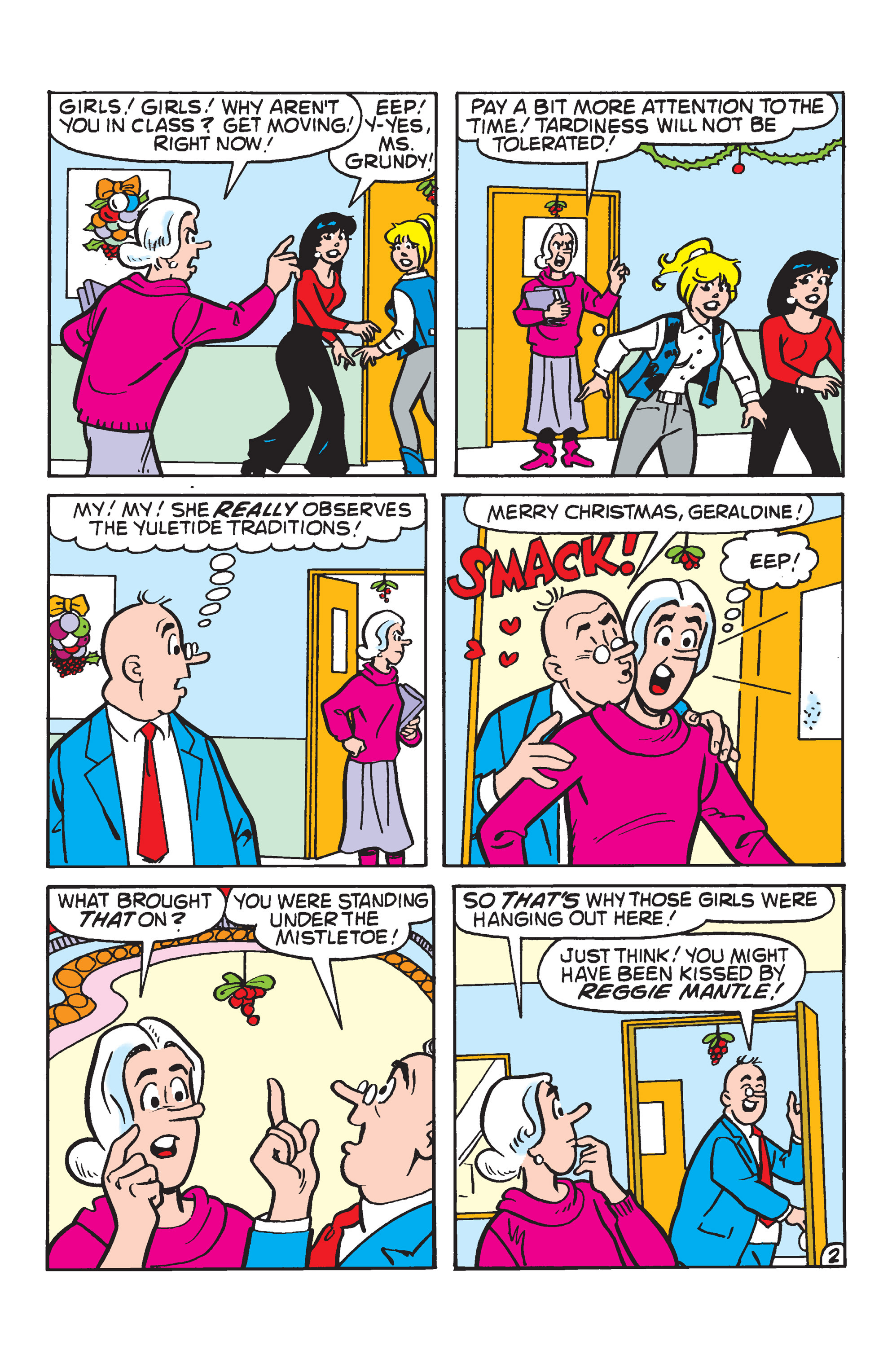 Read online Betty and Veronica: Under the Mistletoe comic -  Issue # TPB - 85