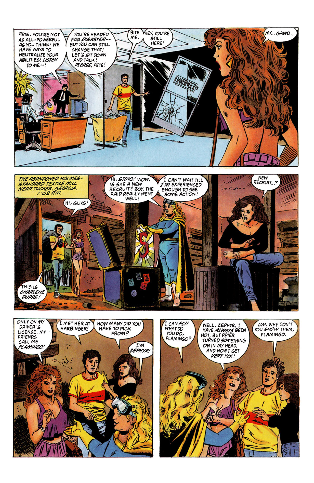 Read online Harbinger (1992) comic -  Issue #1 - 17