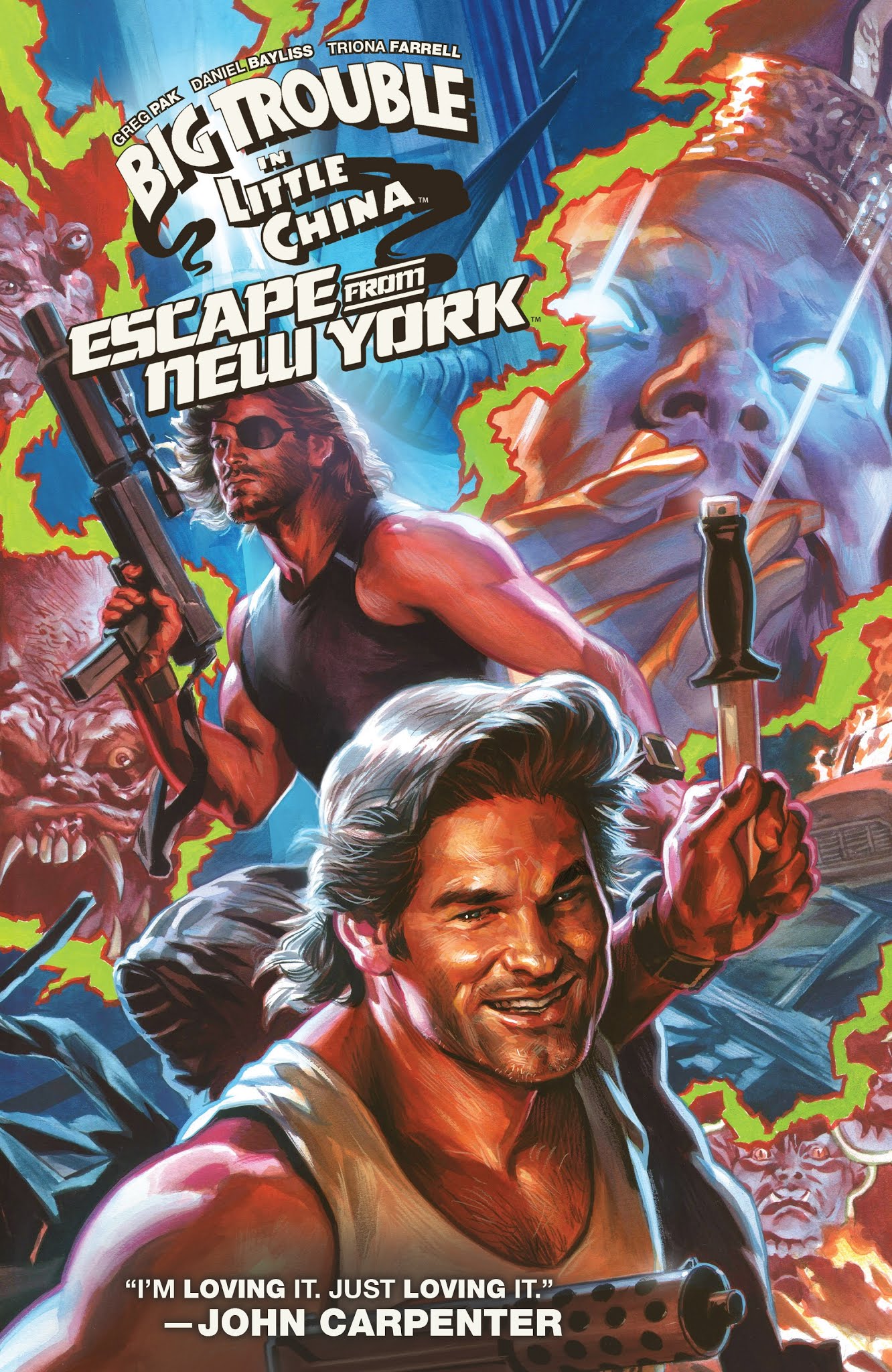 Read online Big Trouble in Little China/Escape From New York comic -  Issue #Big Trouble in Little China / Escape from New York _TPB - 1