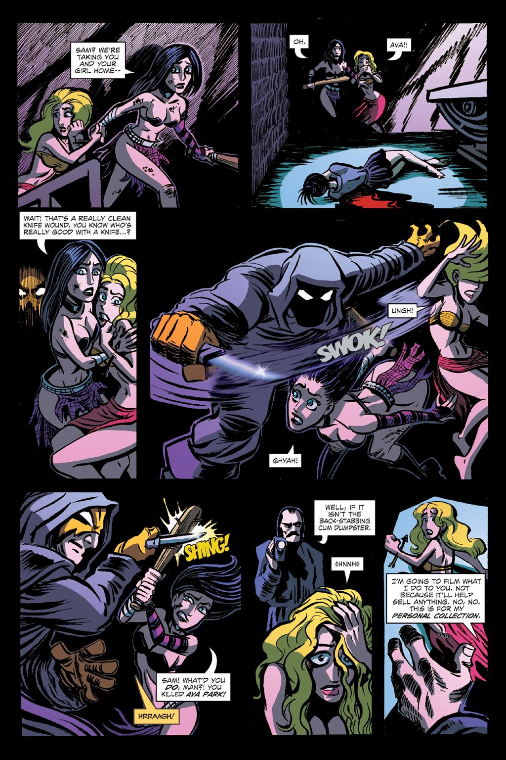 Read online Hack/Slash Deluxe comic -  Issue # TPB 3 (Part 3) - 17
