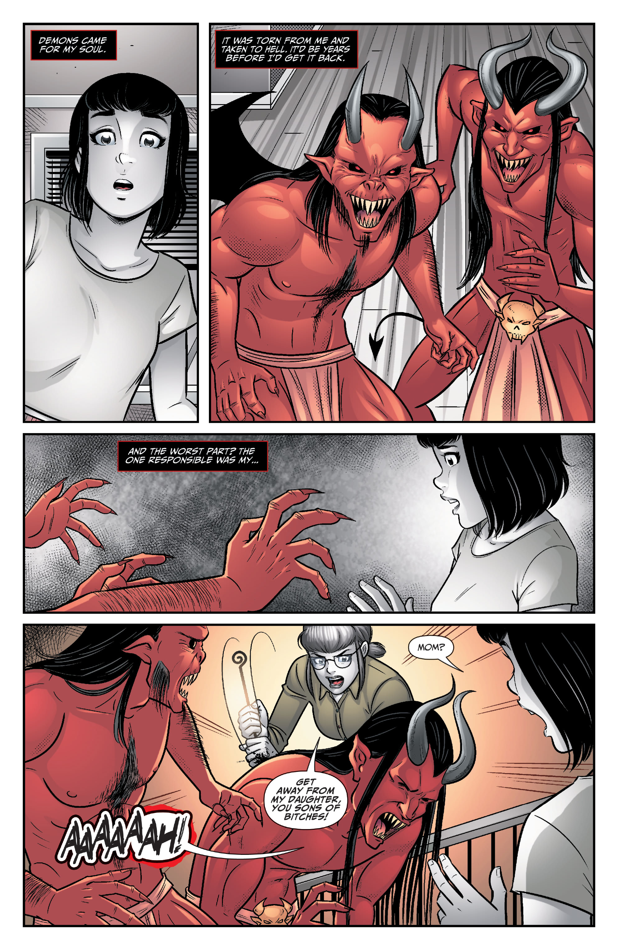 Read online Exorsisters comic -  Issue #6 - 4
