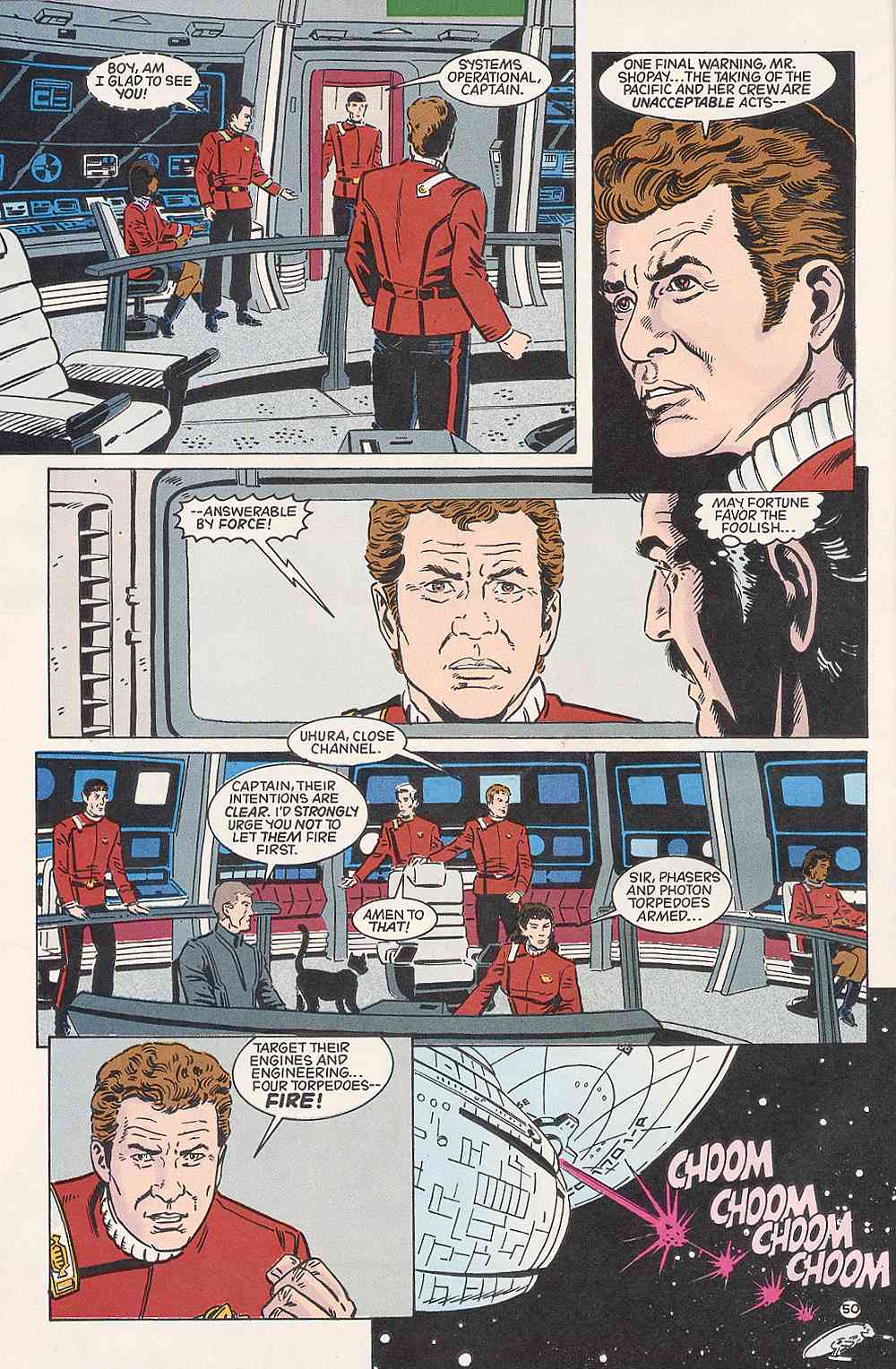 Read online Star Trek (1989) comic -  Issue #50 - 51
