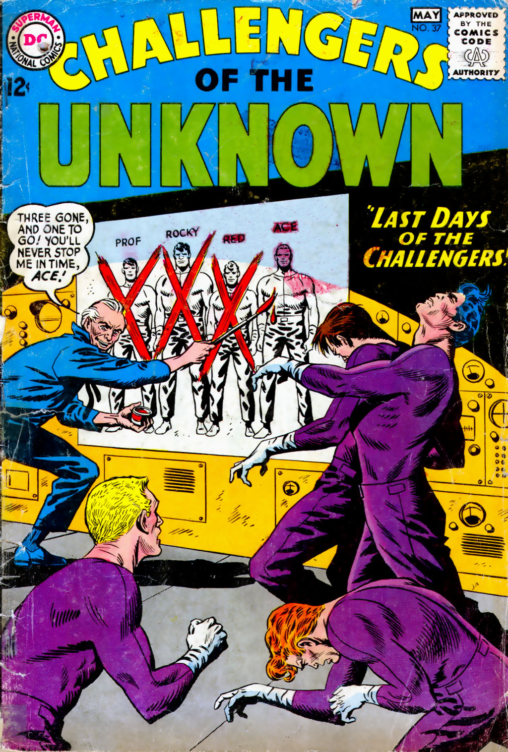 Challengers of the Unknown (1958) Issue #37 #37 - English 1