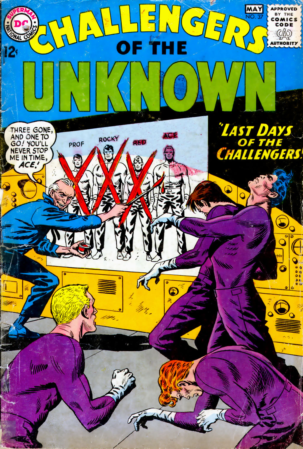 Read online Challengers of the Unknown (1958) comic -  Issue #37 - 1