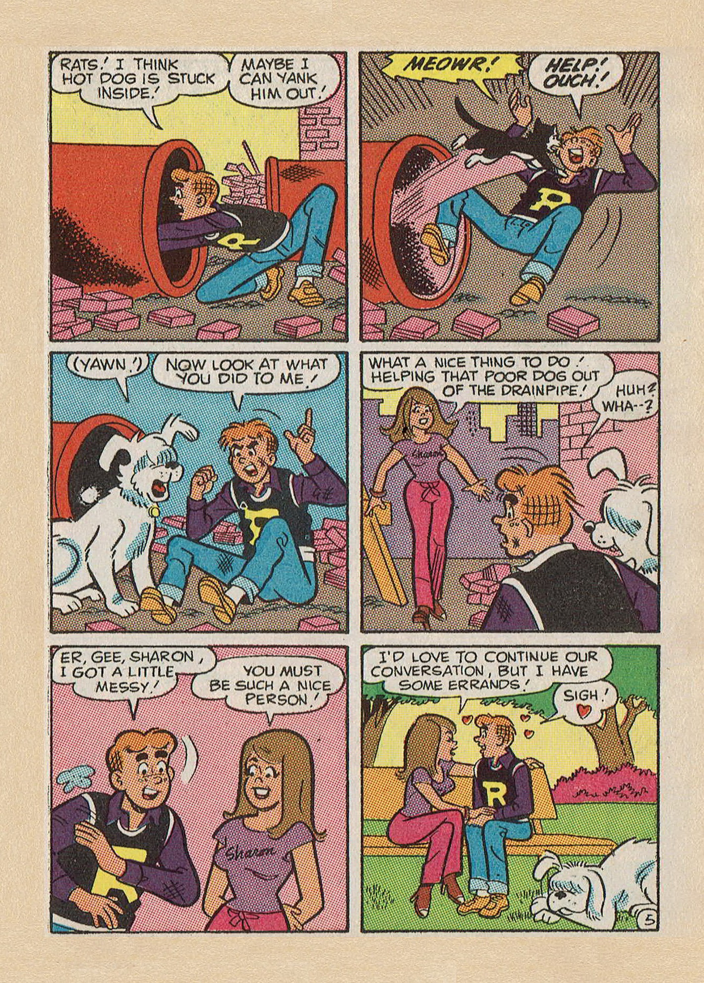 Read online Archie Annual Digest Magazine comic -  Issue #58 - 57